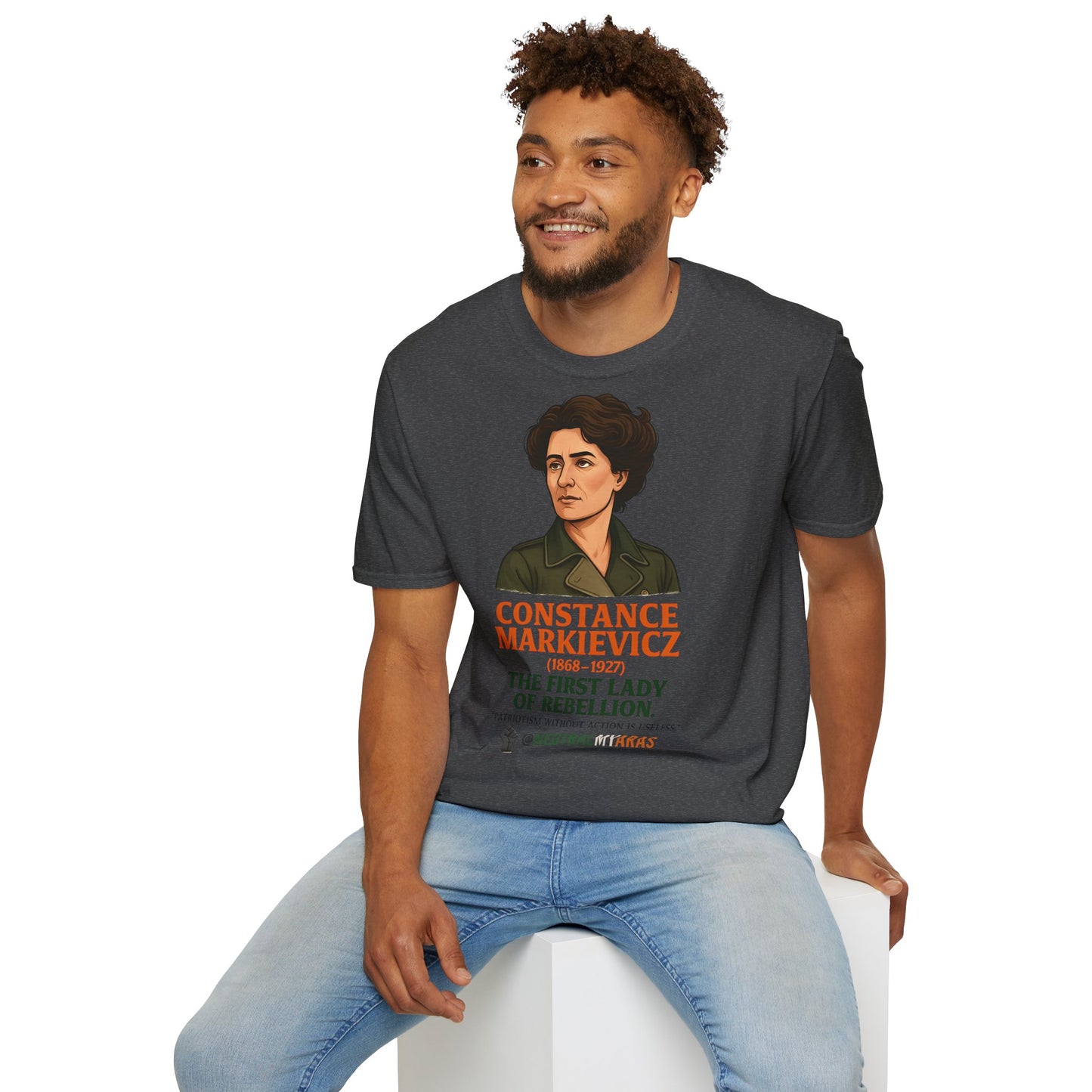 🇮🇪 Constance Markievicz T-Shirt – The First Lady of Rebellion 🇮🇪 Tee