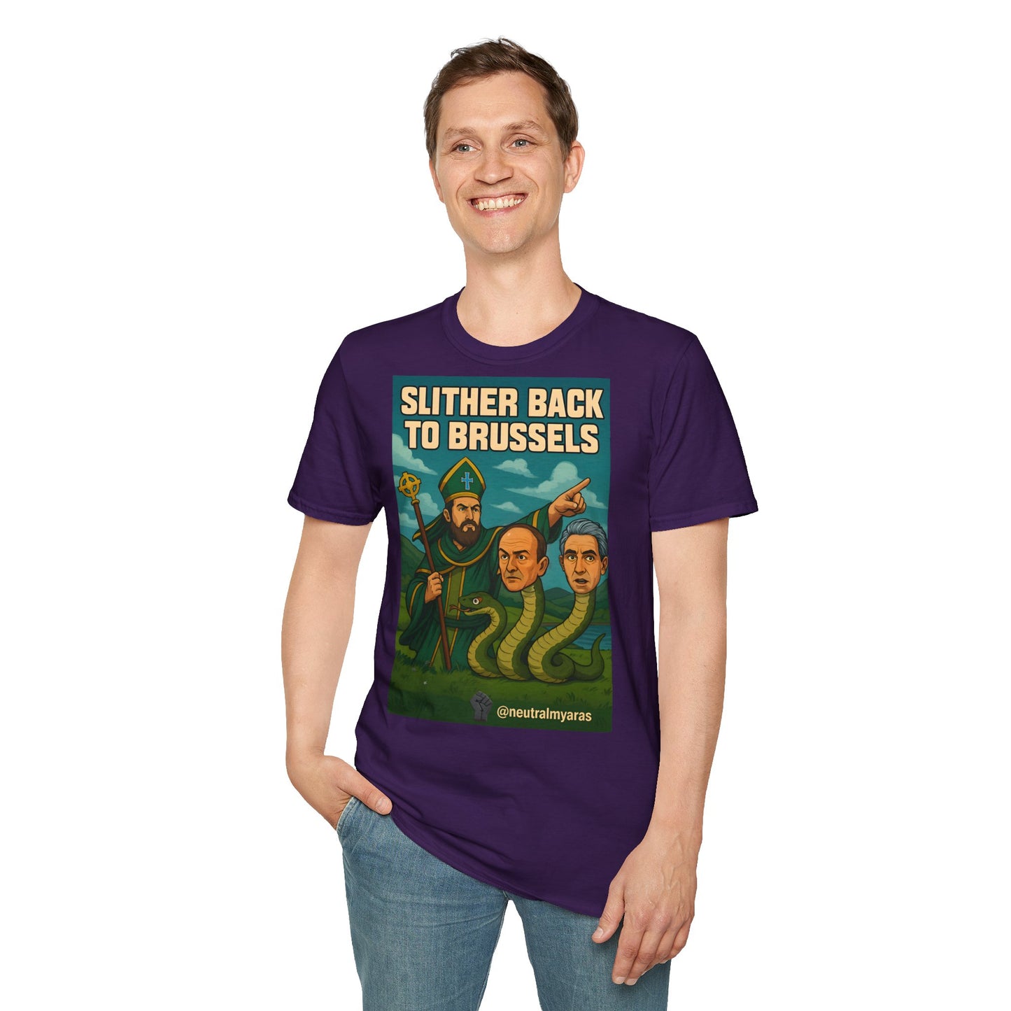 Slither Back to Brussels – St. Patrick vs. The Snakes Tee