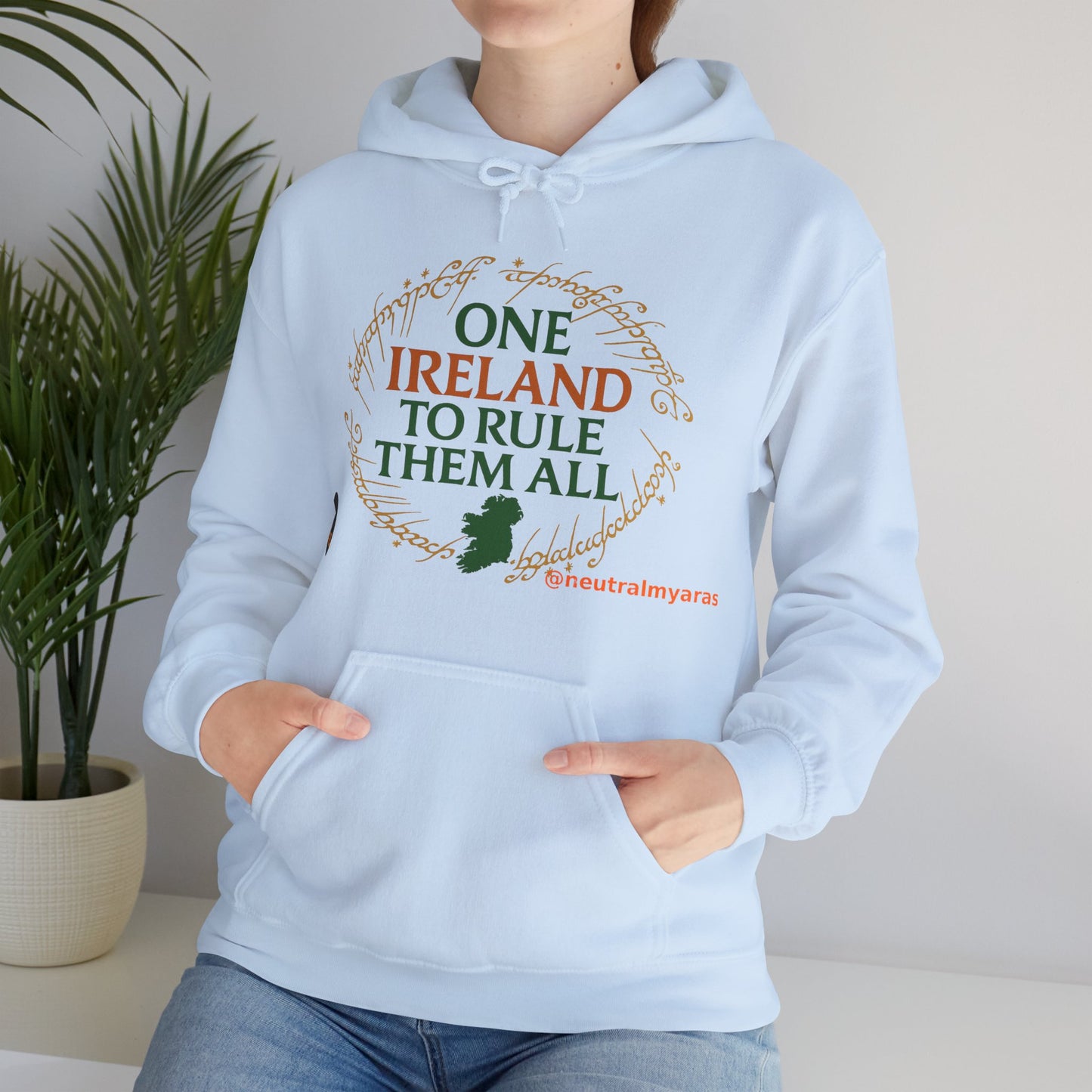 Hoodie "ONE IRELAND TO RULE THEM ALL" – Wear the Legend, Live the Dream