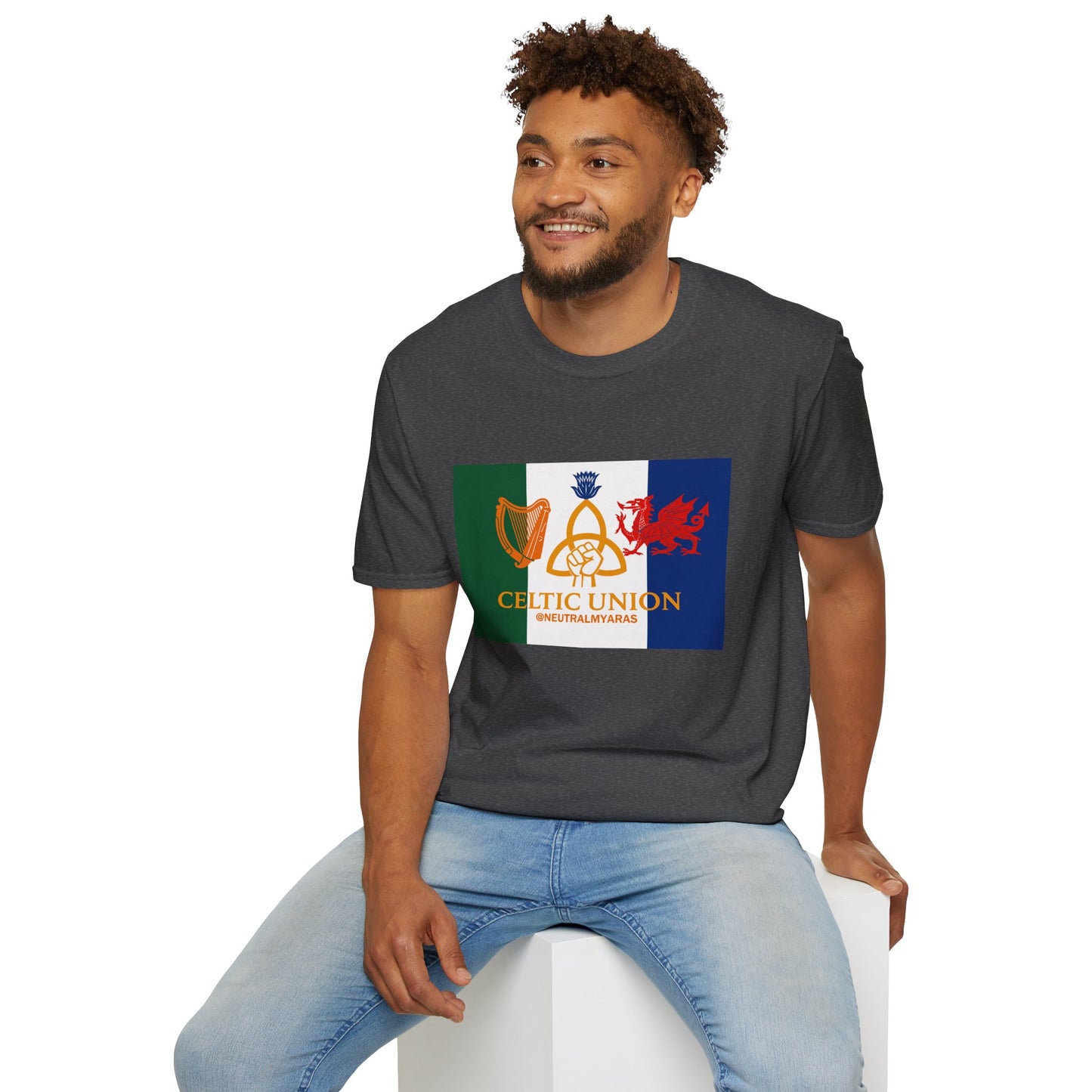 🔥 CELTIC UNION FLAG T-SHIRT ☘️