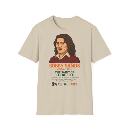 🟧 Bobby Sands – The Saint of Cell Block H T-Shirt ☘️