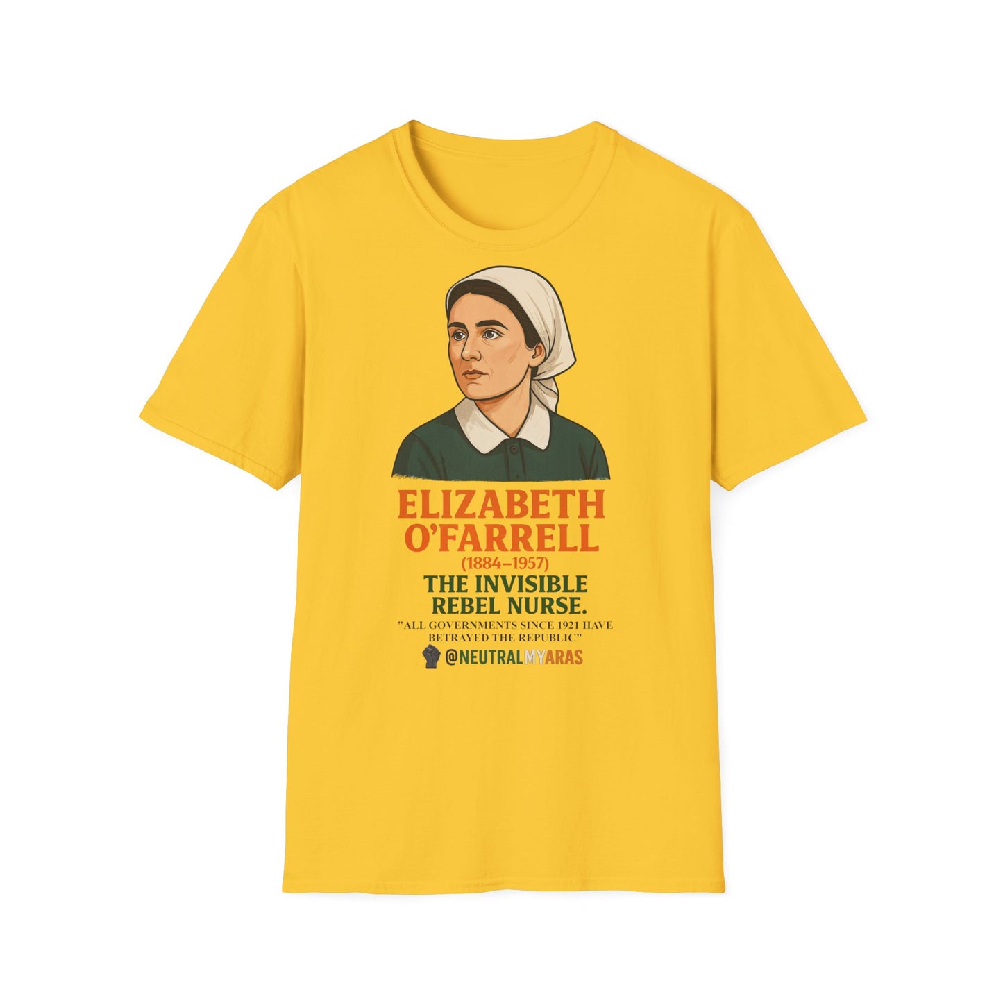 Elizabeth O'Farrell - The Invisible Rebel Nurse Tee