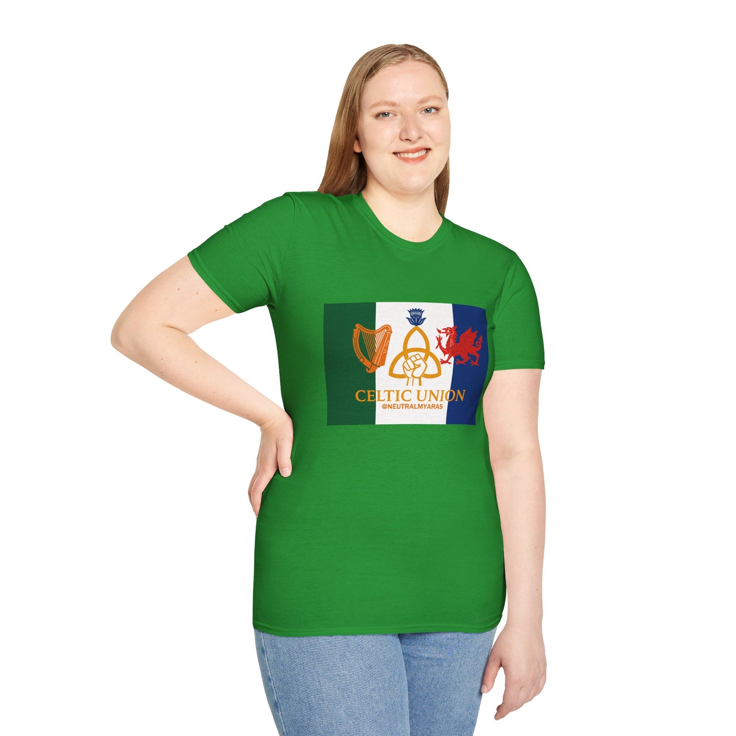 🔥 CELTIC UNION FLAG T-SHIRT ☘️
