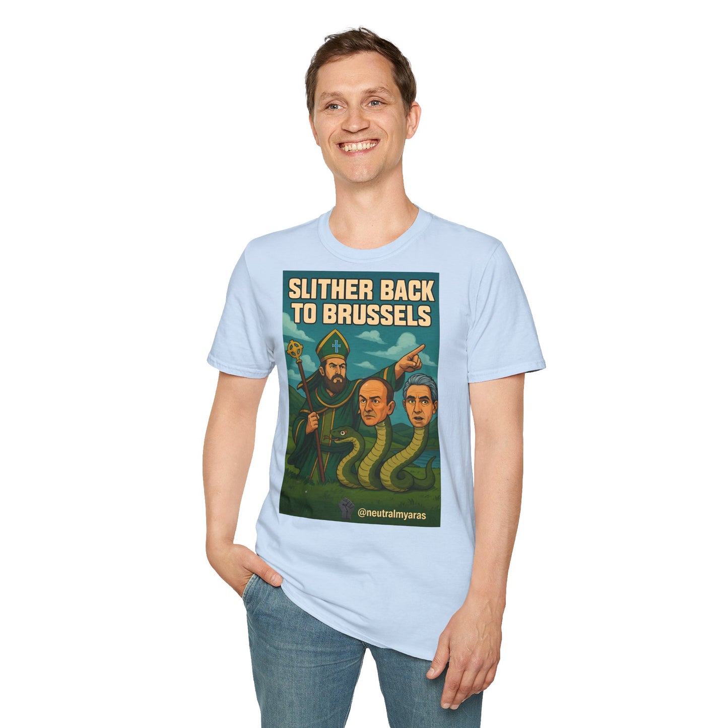 Slither Back to Brussels – St. Patrick vs. The Snakes Tee