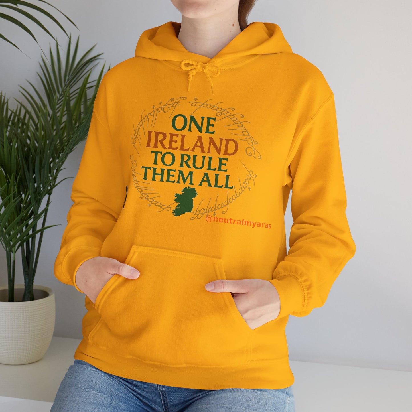 Hoodie "ONE IRELAND TO RULE THEM ALL" – Wear the Legend, Live the Dream