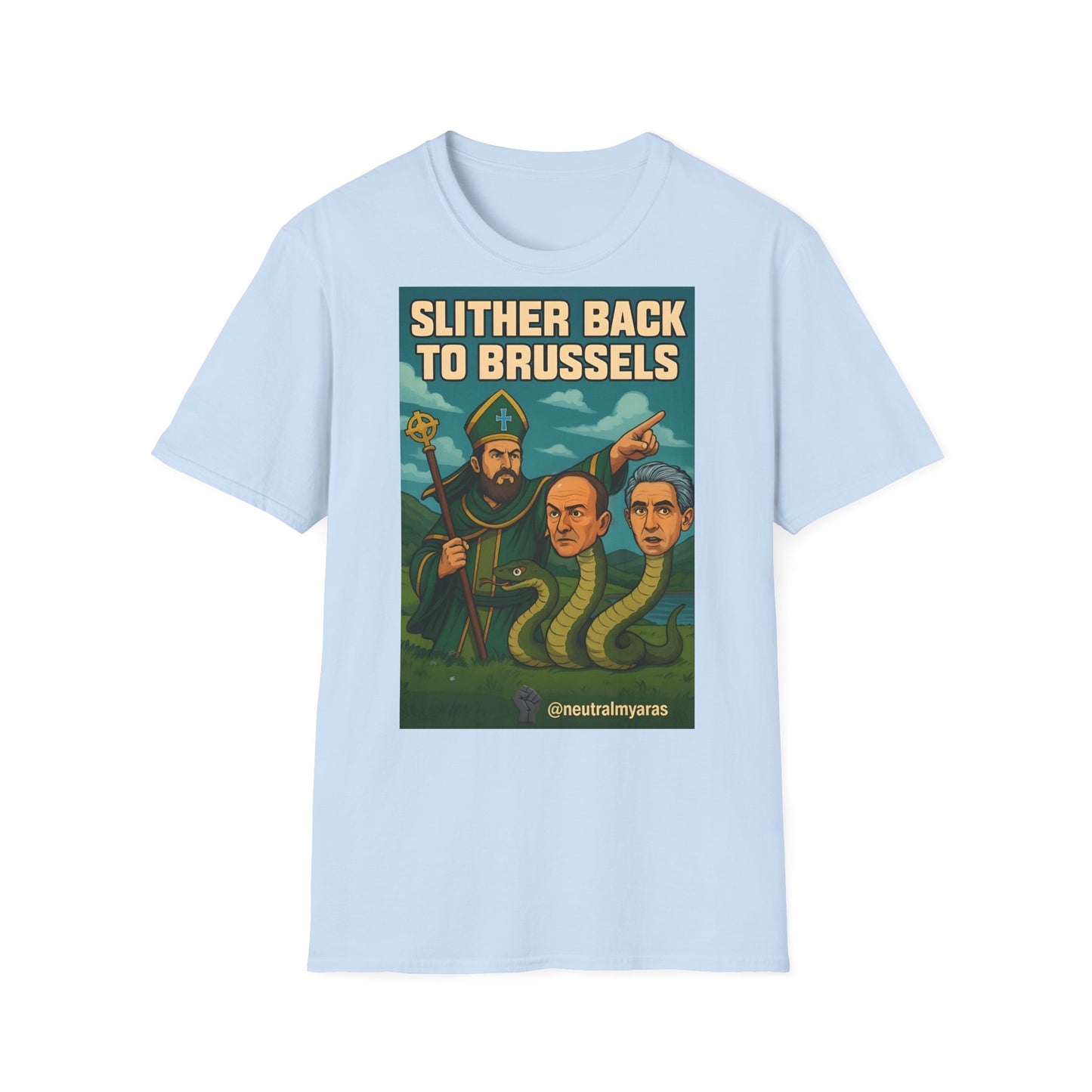Slither Back to Brussels – St. Patrick vs. The Snakes Tee