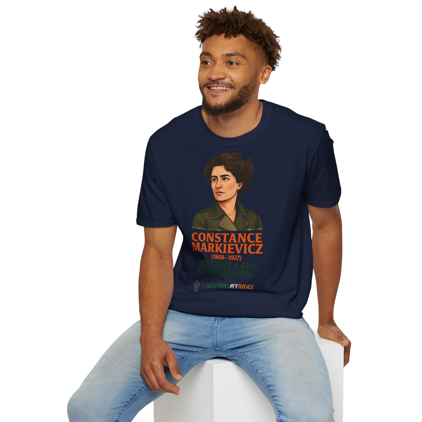 🇮🇪 Constance Markievicz T-Shirt – The First Lady of Rebellion 🇮🇪 Tee