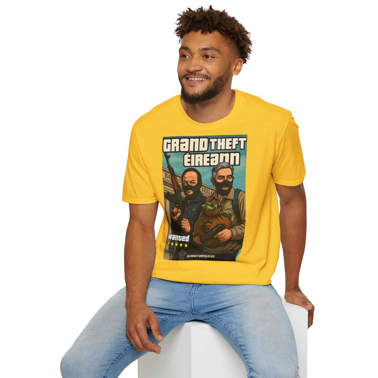 🔥 🚨 GRAND THEFT ÉIREANN 🚨 T-SHIRT ☘️