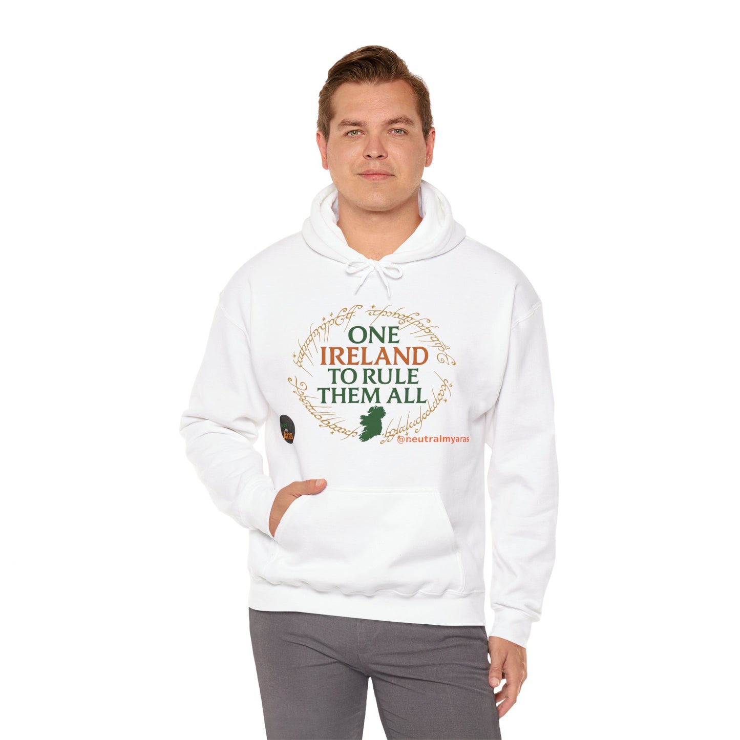 Hoodie "ONE IRELAND TO RULE THEM ALL" – Wear the Legend, Live the Dream
