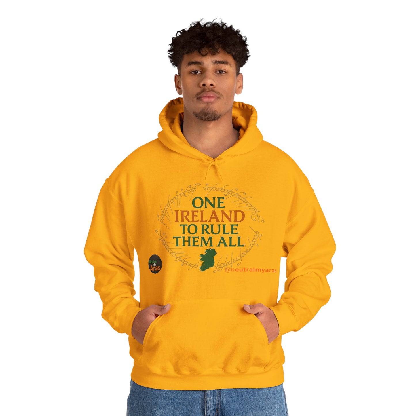 Hoodie "ONE IRELAND TO RULE THEM ALL" – Wear the Legend, Live the Dream