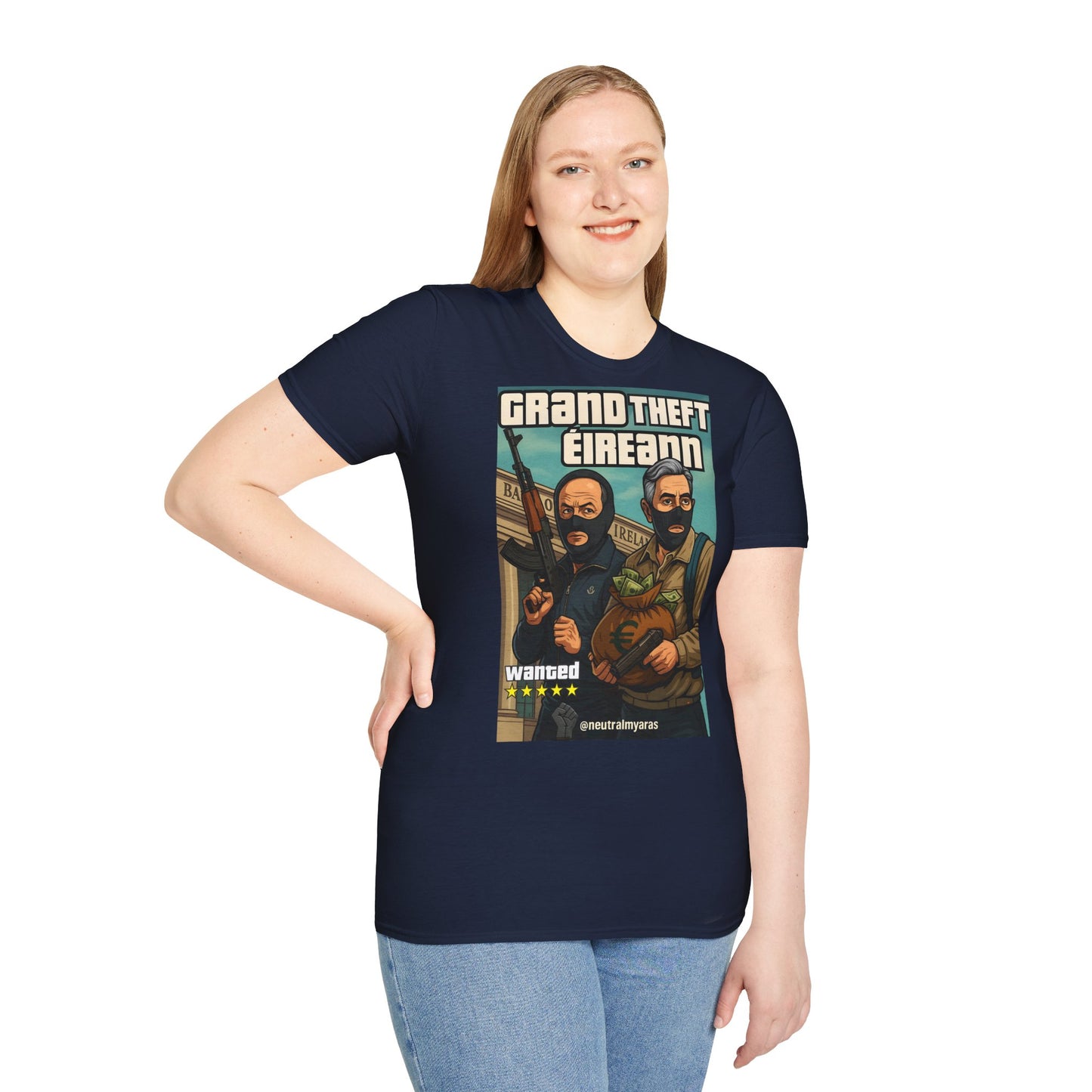 🔥 🚨 GRAND THEFT ÉIREANN 🚨 T-SHIRT ☘️