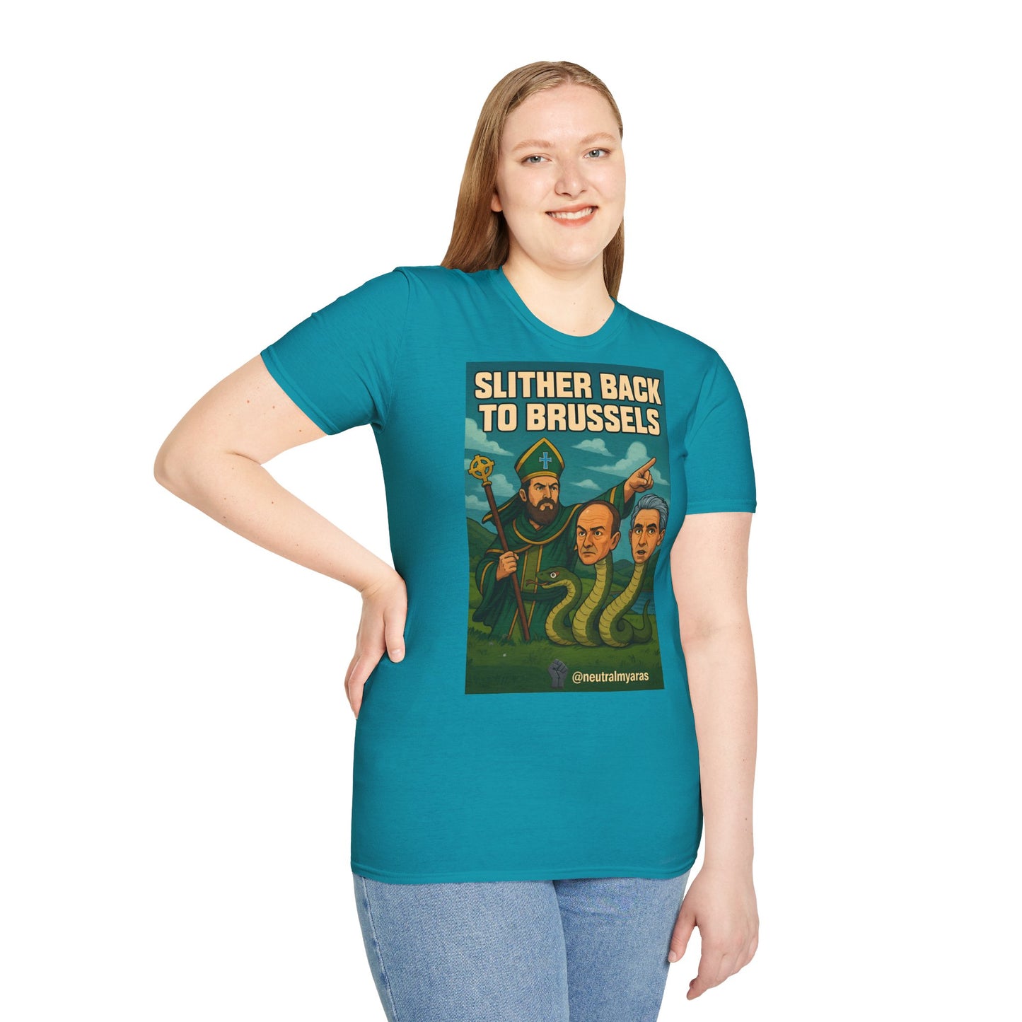 Slither Back to Brussels – St. Patrick vs. The Snakes Tee