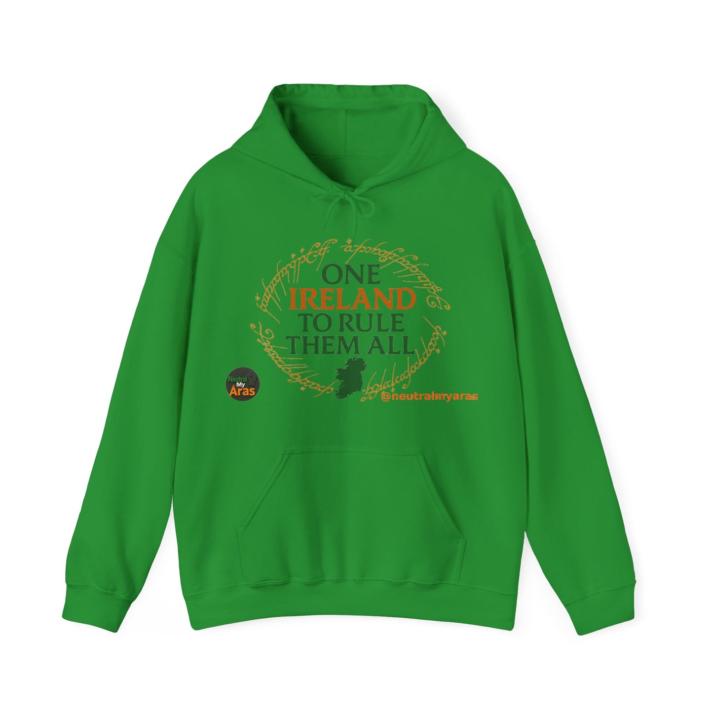 Hoodie "ONE IRELAND TO RULE THEM ALL" – Wear the Legend, Live the Dream
