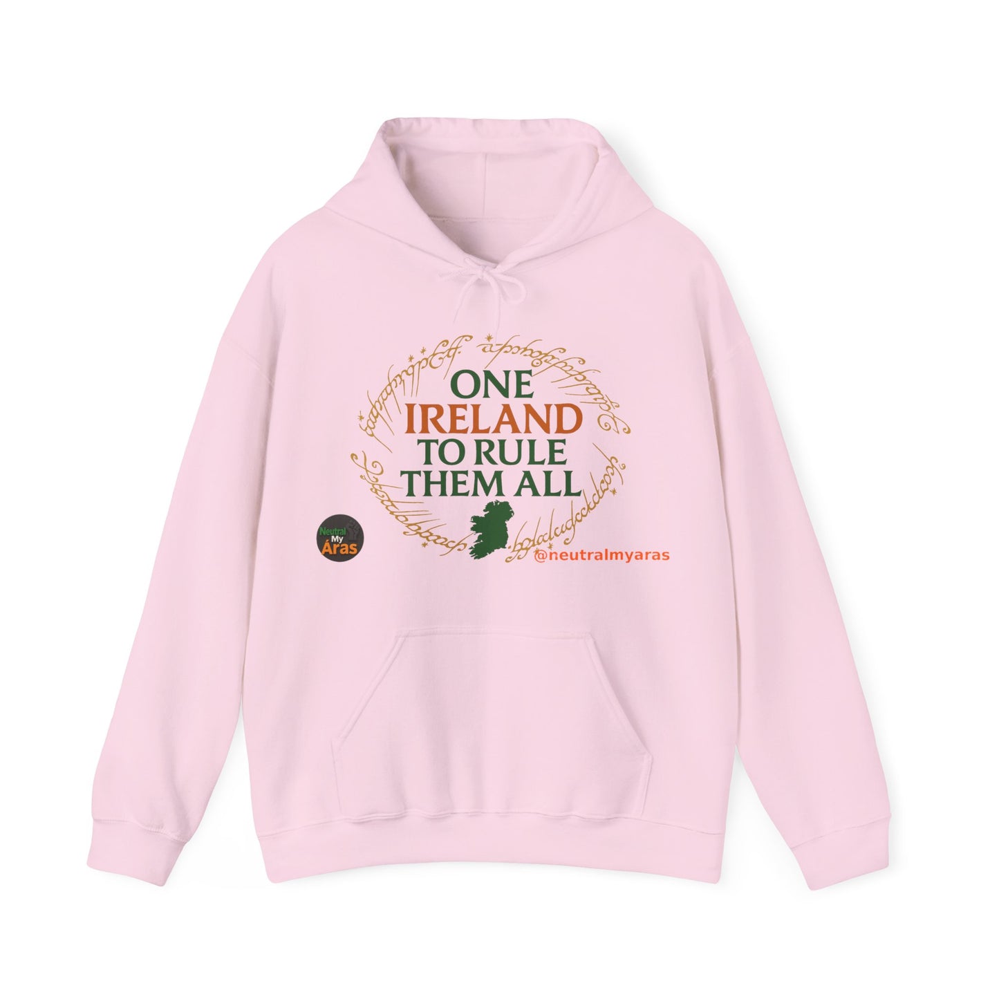 Hoodie "ONE IRELAND TO RULE THEM ALL" – Wear the Legend, Live the Dream