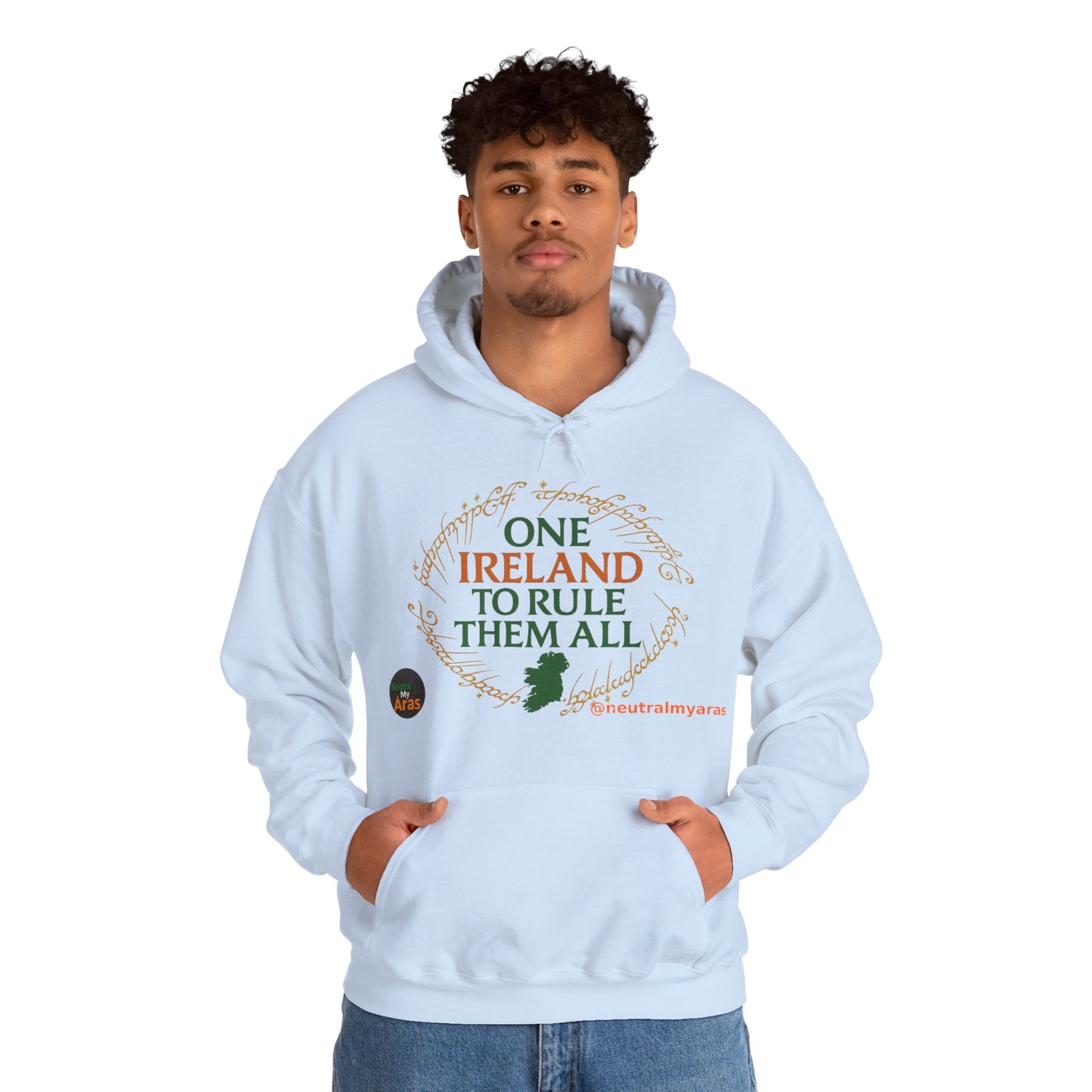 Hoodie "ONE IRELAND TO RULE THEM ALL" – Wear the Legend, Live the Dream