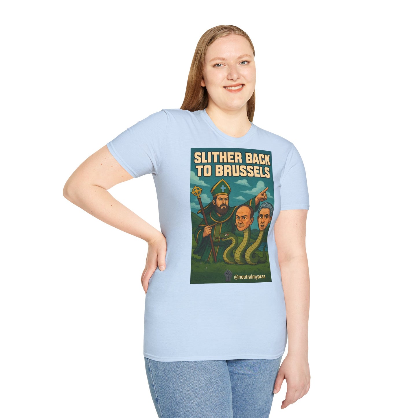 Slither Back to Brussels – St. Patrick vs. The Snakes Tee