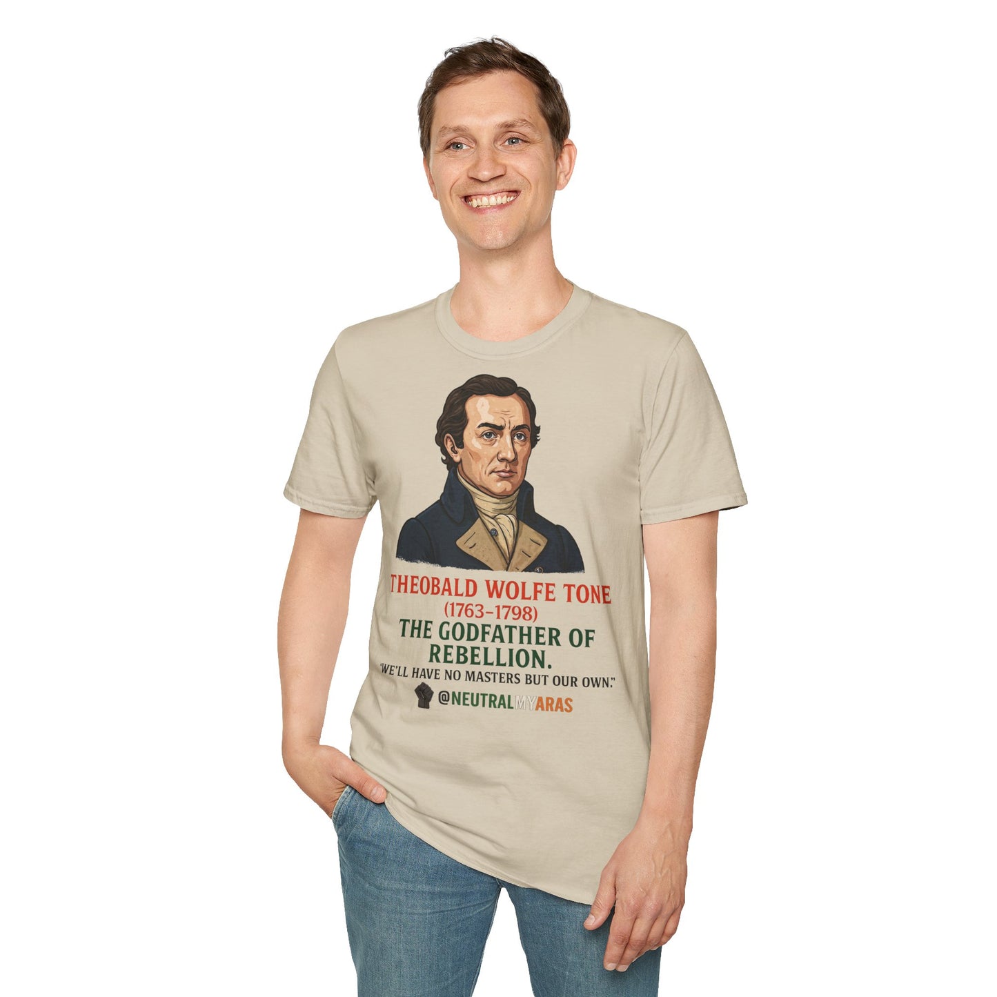 Theobald Wolfe Tone – Godfather of Rebellion Tee