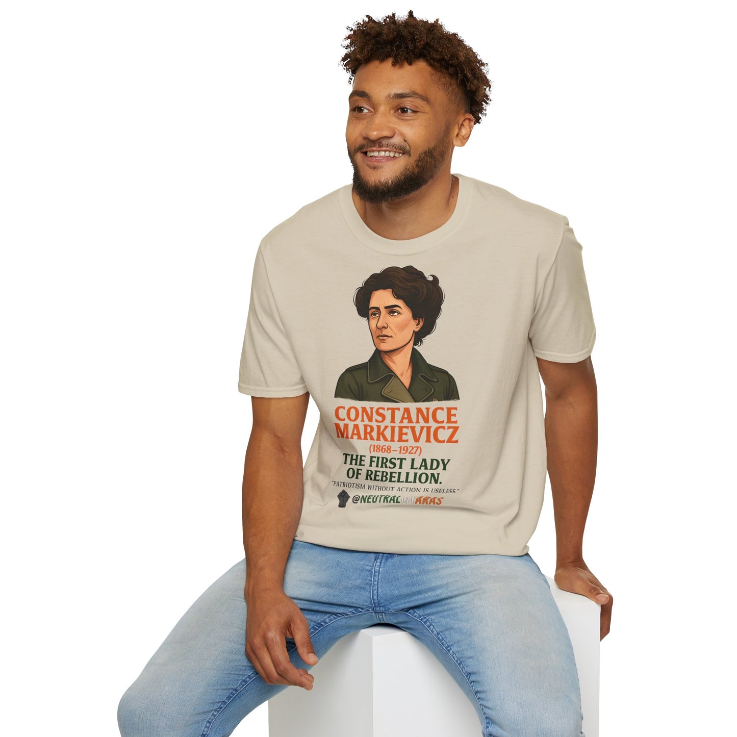 🇮🇪 Constance Markievicz T-Shirt – The First Lady of Rebellion 🇮🇪 Tee