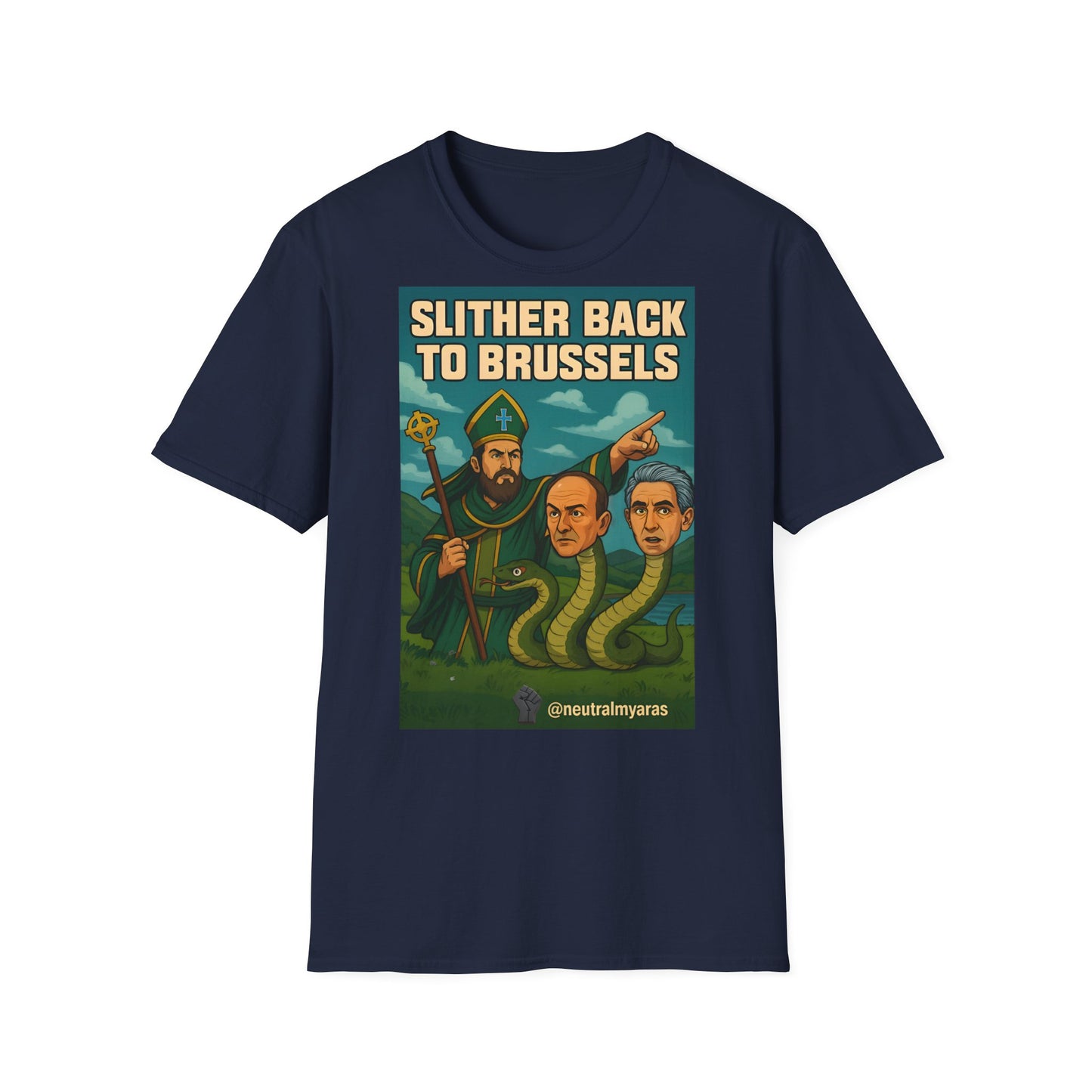 Slither Back to Brussels – St. Patrick vs. The Snakes Tee