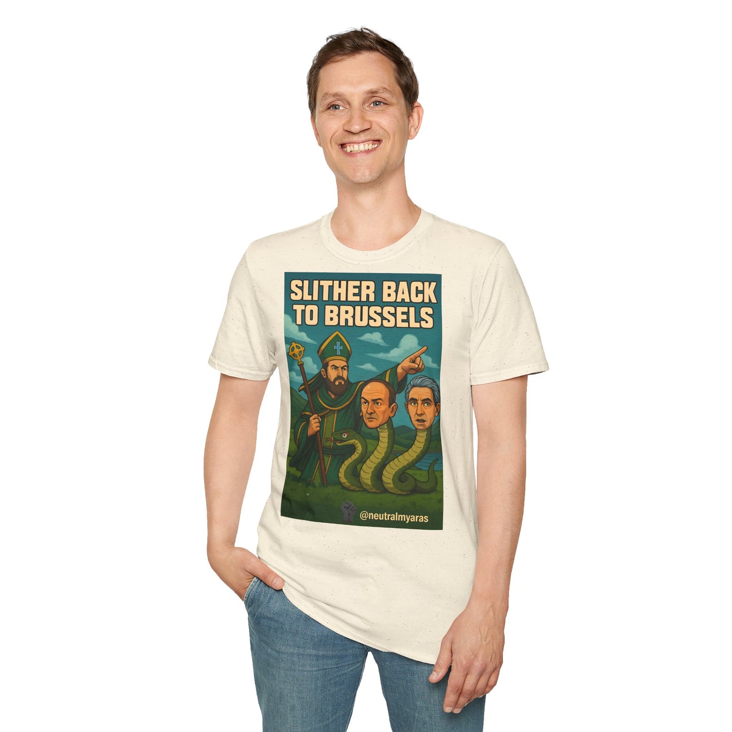 Slither Back to Brussels – St. Patrick vs. The Snakes Tee