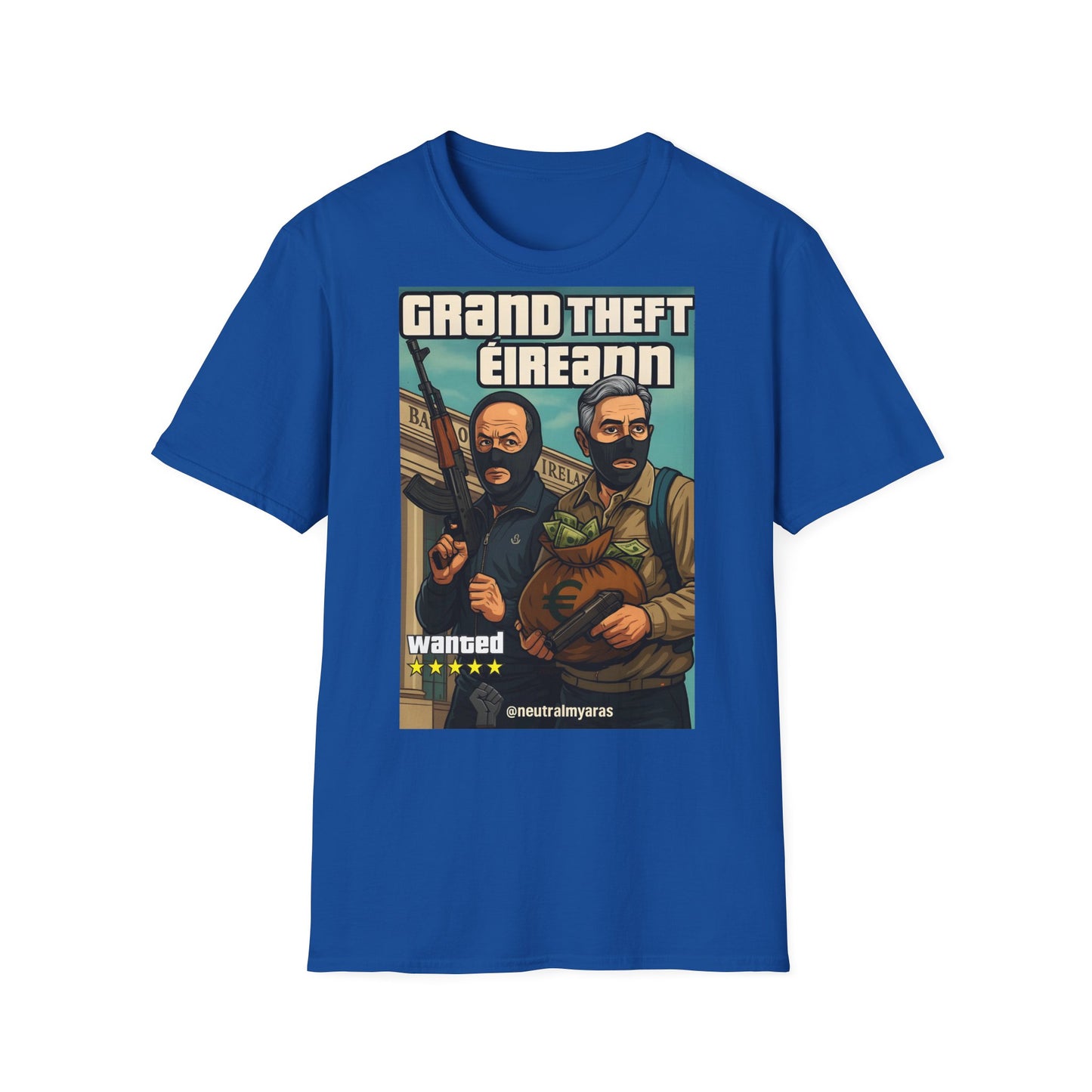 🔥 🚨 GRAND THEFT ÉIREANN 🚨 T-SHIRT ☘️