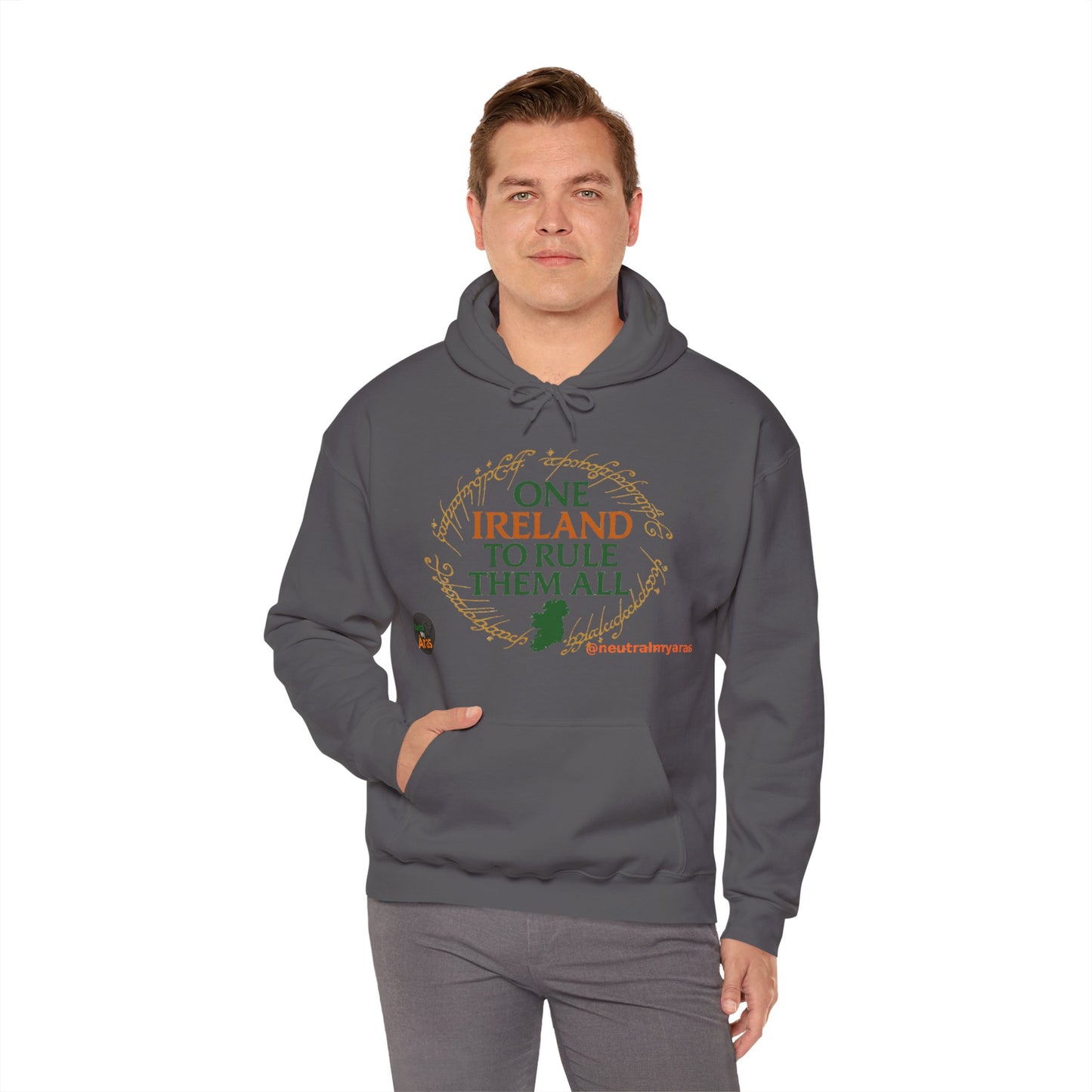 Hoodie "ONE IRELAND TO RULE THEM ALL" – Wear the Legend, Live the Dream