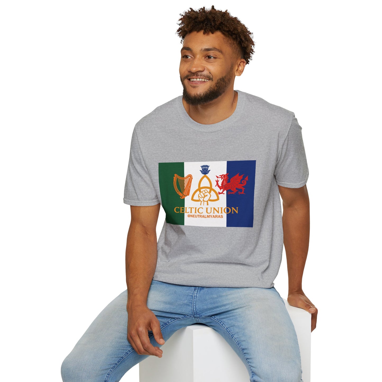 🔥 CELTIC UNION FLAG T-SHIRT ☘️