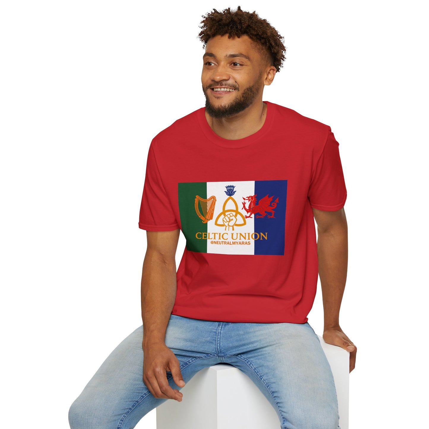 🔥 CELTIC UNION FLAG T-SHIRT ☘️