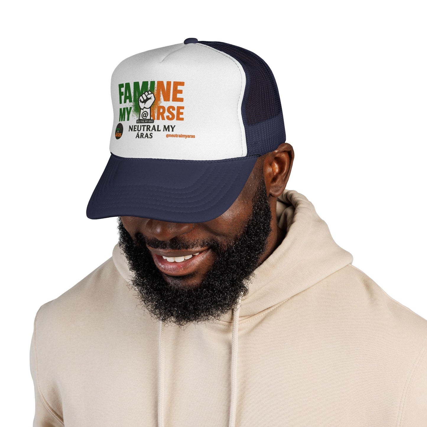 🧢 FAMINE MY ARSE – Trucker Hat