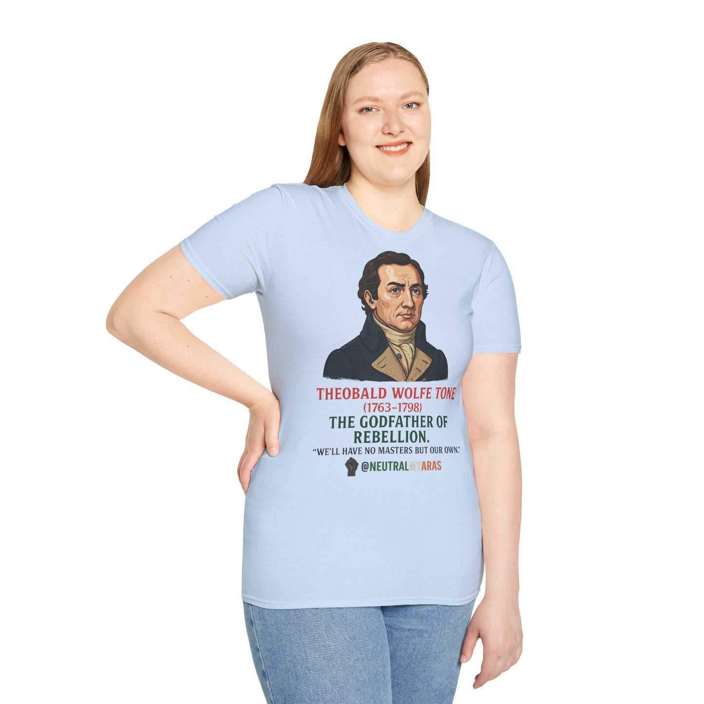 Theobald Wolfe Tone – Godfather of Rebellion Tee