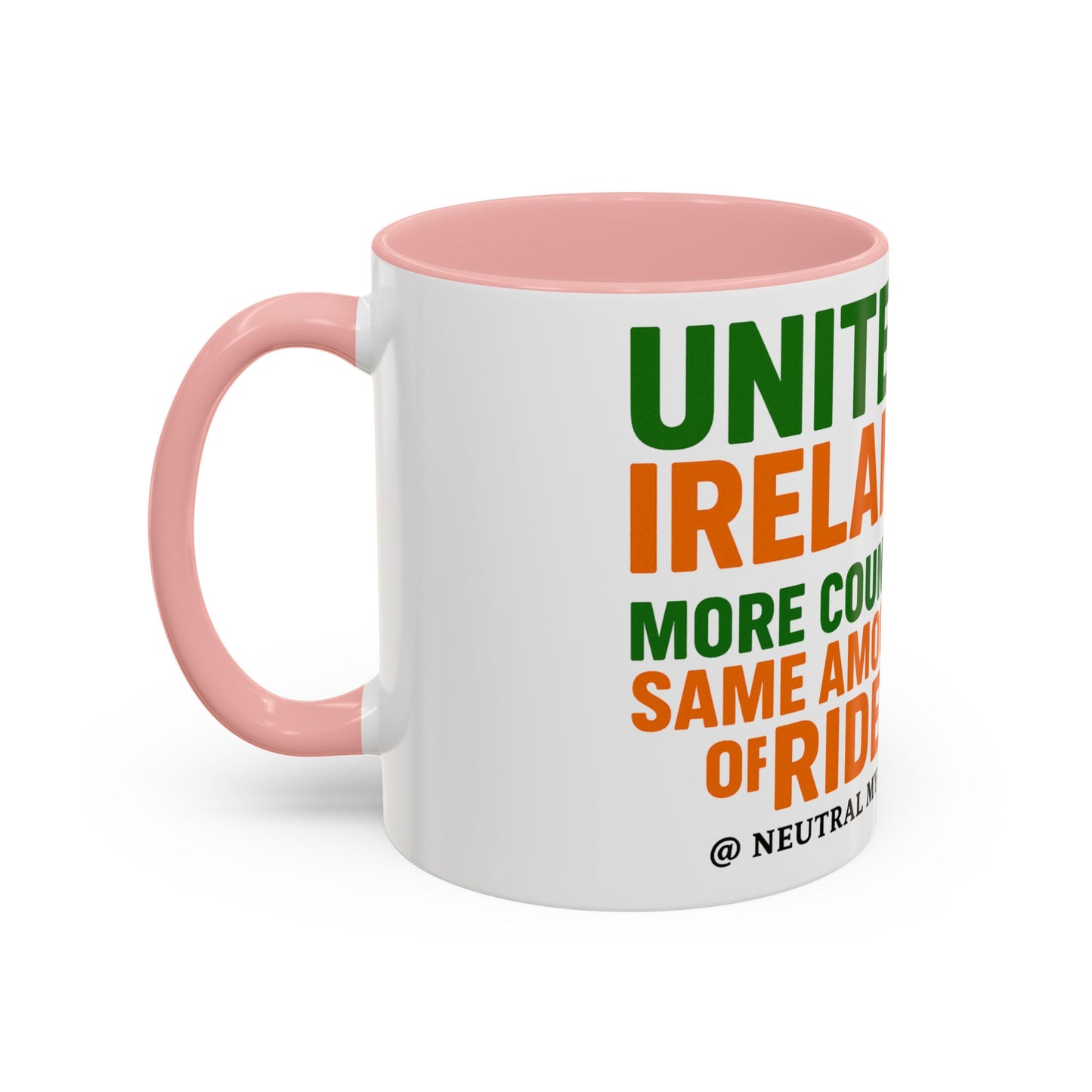 Copy of ☕ United Ireland Mug – "More Counties, Same Amount of Rides" Luck Of The Irish Coffee Mug, St. Patrick's Day Gift, Irish Pride Mug, Fun Irish Decor, Unique Coffee Cup