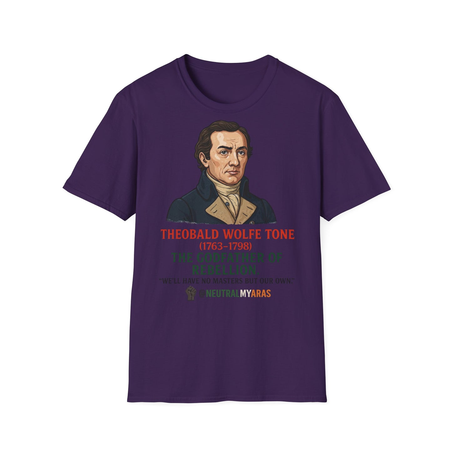 Theobald Wolfe Tone – Godfather of Rebellion Tee