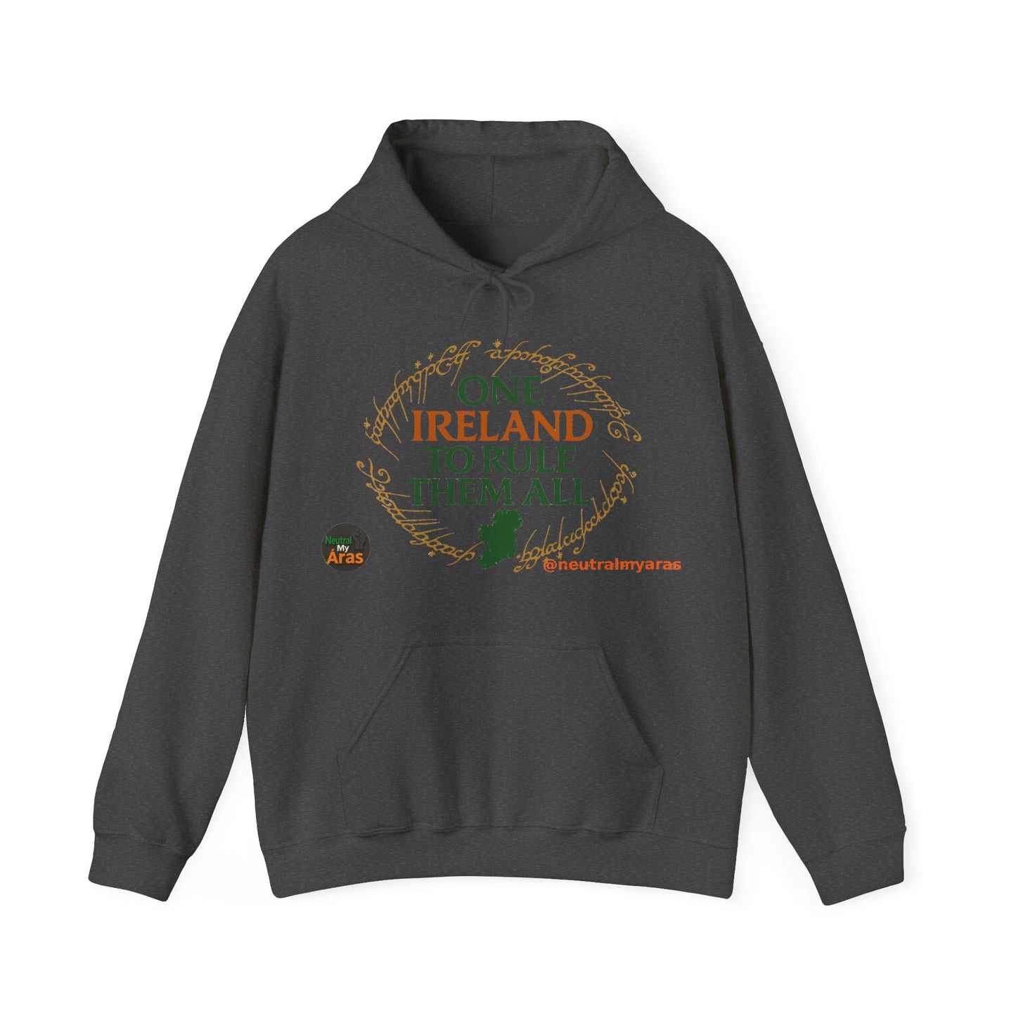 Hoodie "ONE IRELAND TO RULE THEM ALL" – Wear the Legend, Live the Dream