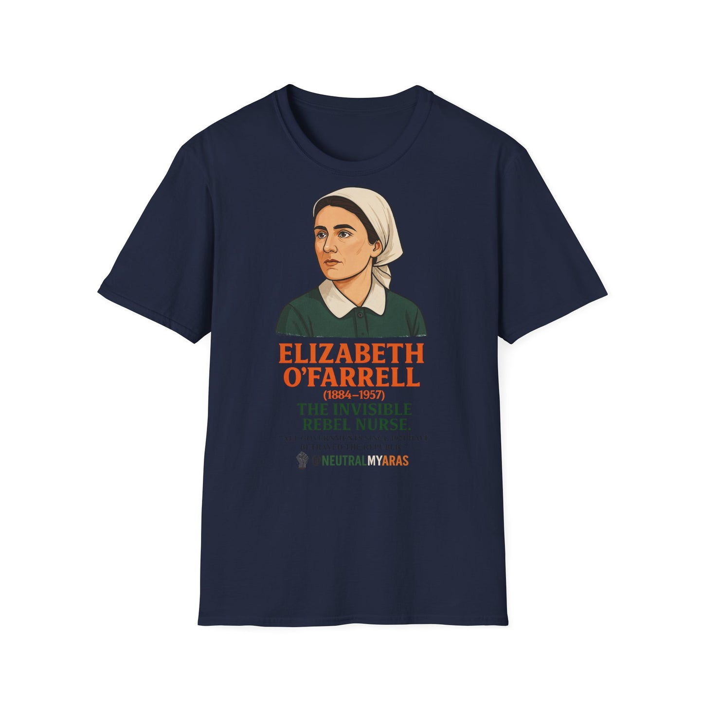Elizabeth O'Farrell - The Invisible Rebel Nurse Tee