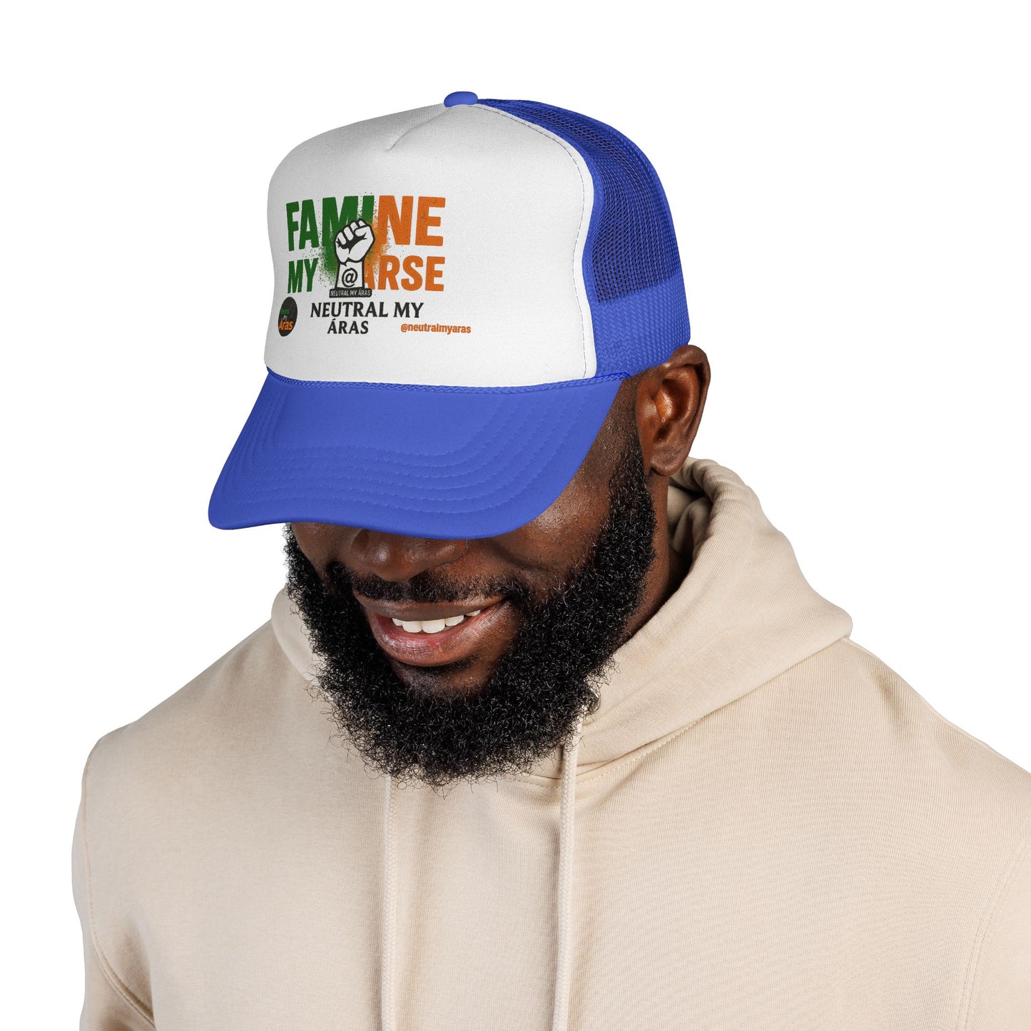 🧢 FAMINE MY ARSE – Trucker Hat
