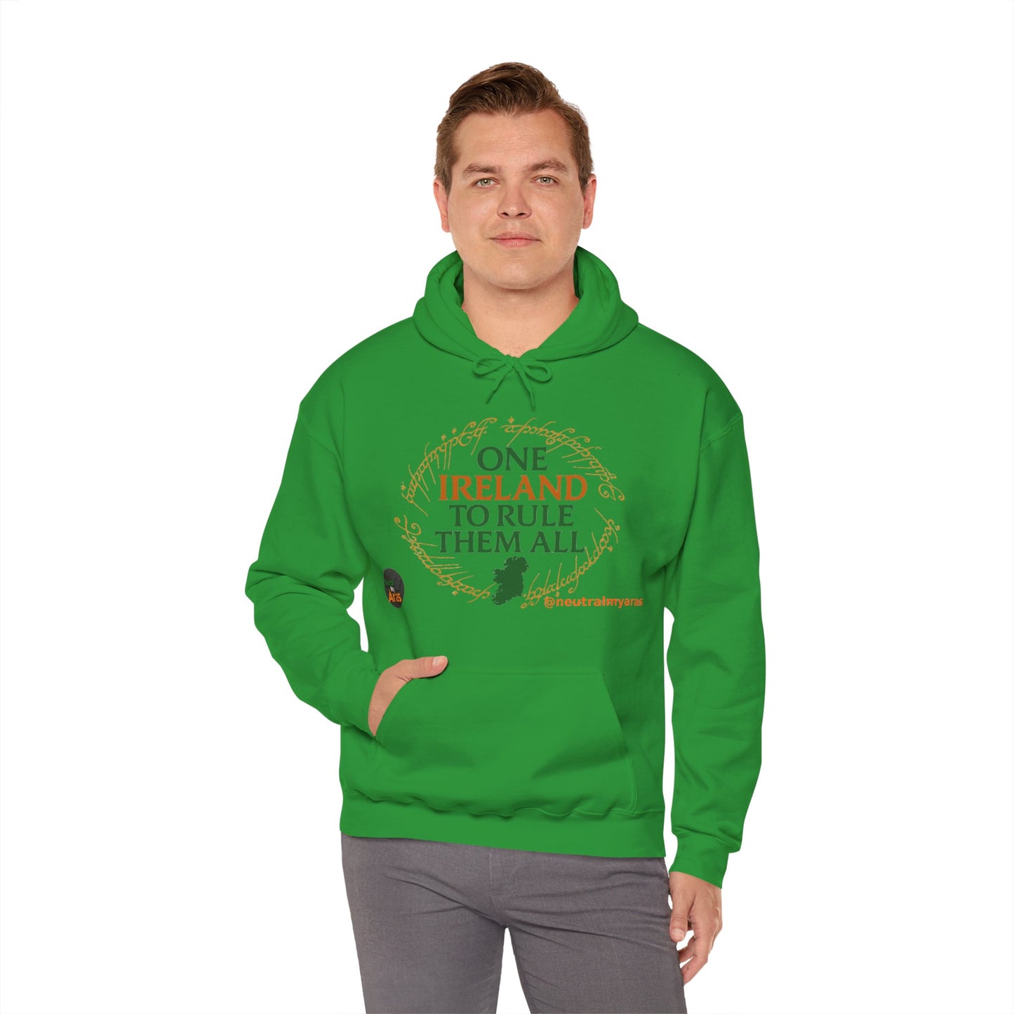 Hoodie "ONE IRELAND TO RULE THEM ALL" – Wear the Legend, Live the Dream