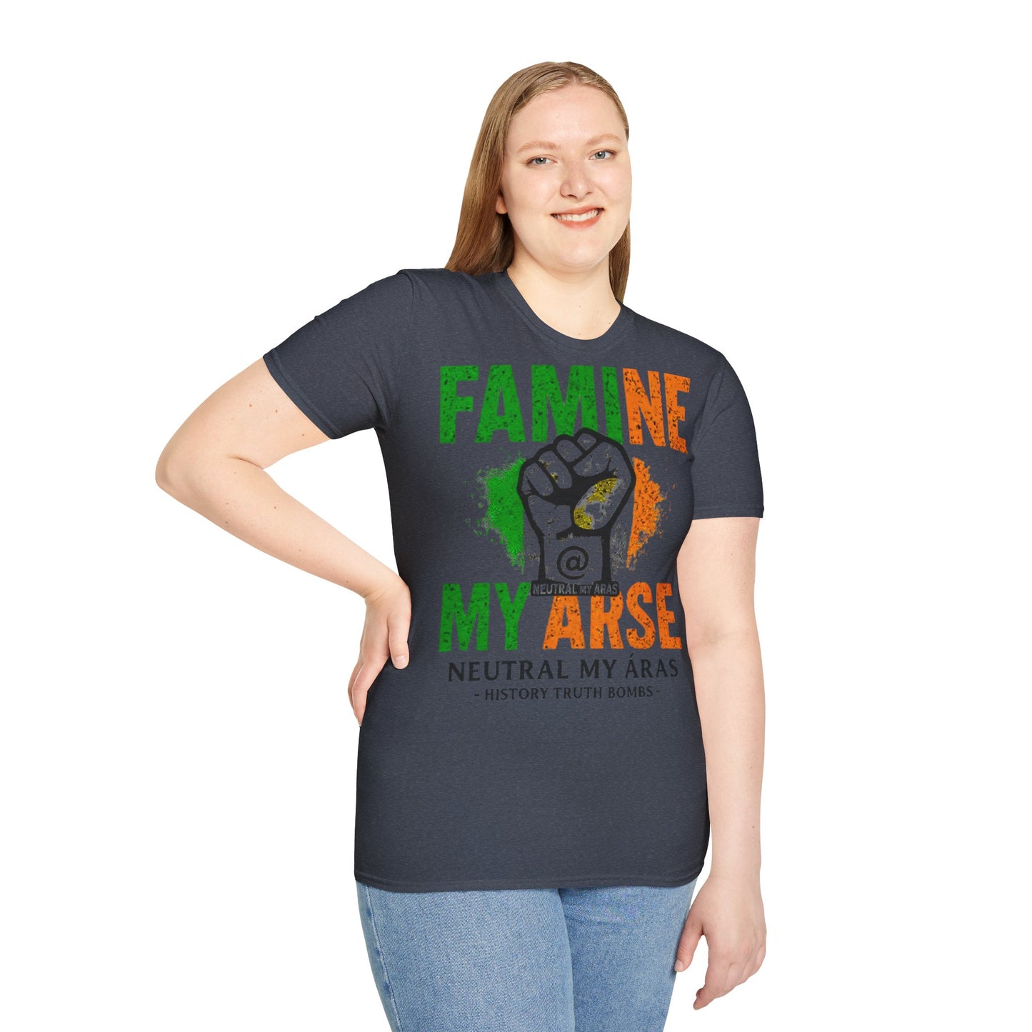 "FAMINE MY ARSE" – The T-Shirt That Speaks Truth, and a Bit of Cheek