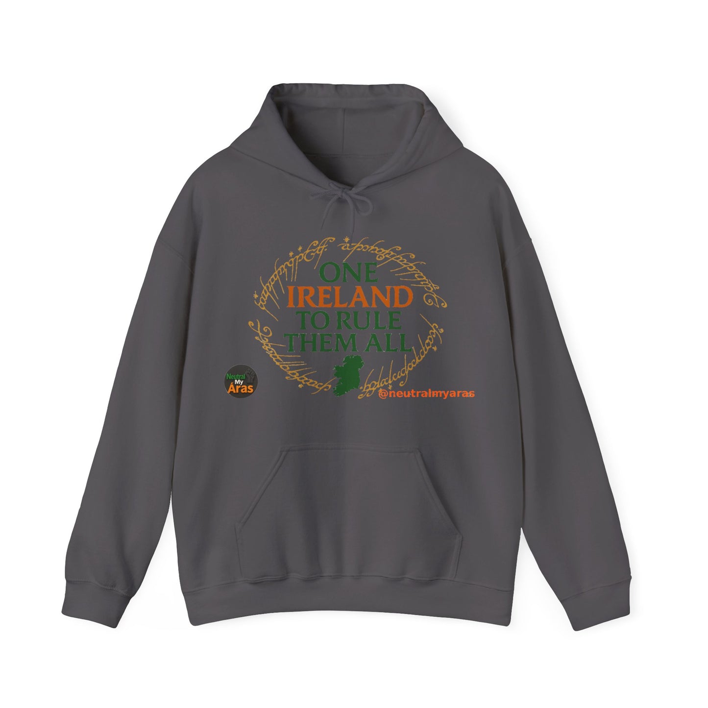 Hoodie "ONE IRELAND TO RULE THEM ALL" – Wear the Legend, Live the Dream