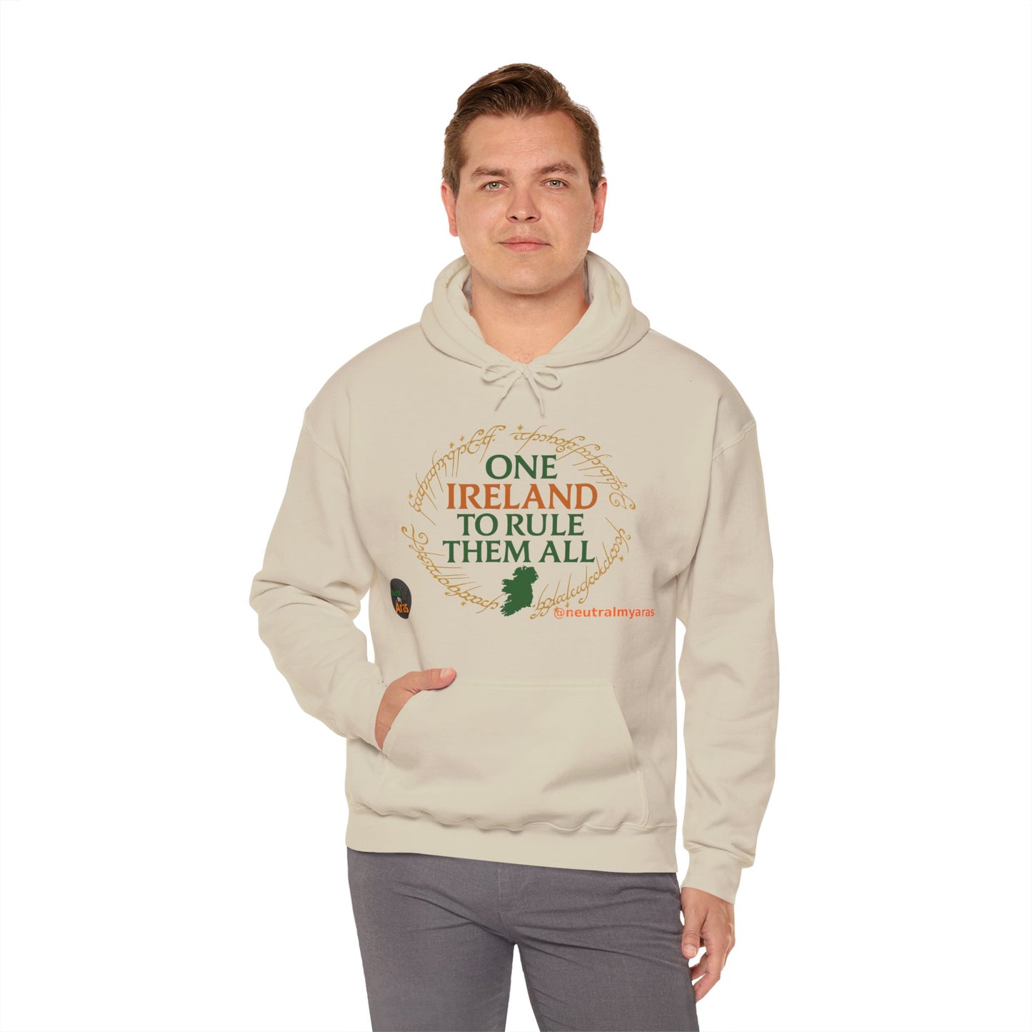 Hoodie "ONE IRELAND TO RULE THEM ALL" – Wear the Legend, Live the Dream