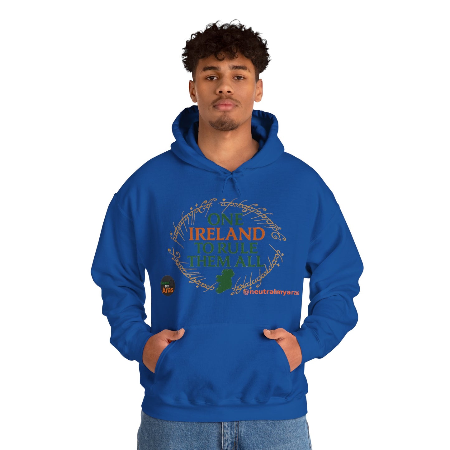 Hoodie "ONE IRELAND TO RULE THEM ALL" – Wear the Legend, Live the Dream