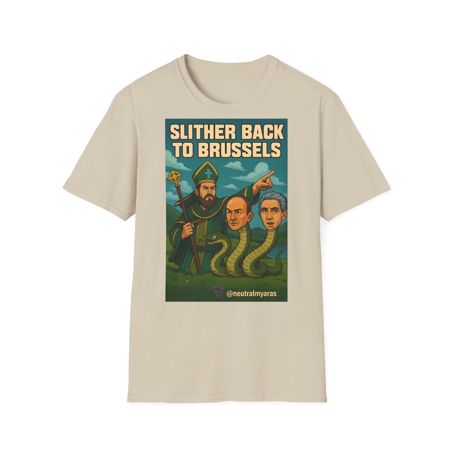 Slither Back to Brussels – St. Patrick vs. The Snakes Tee