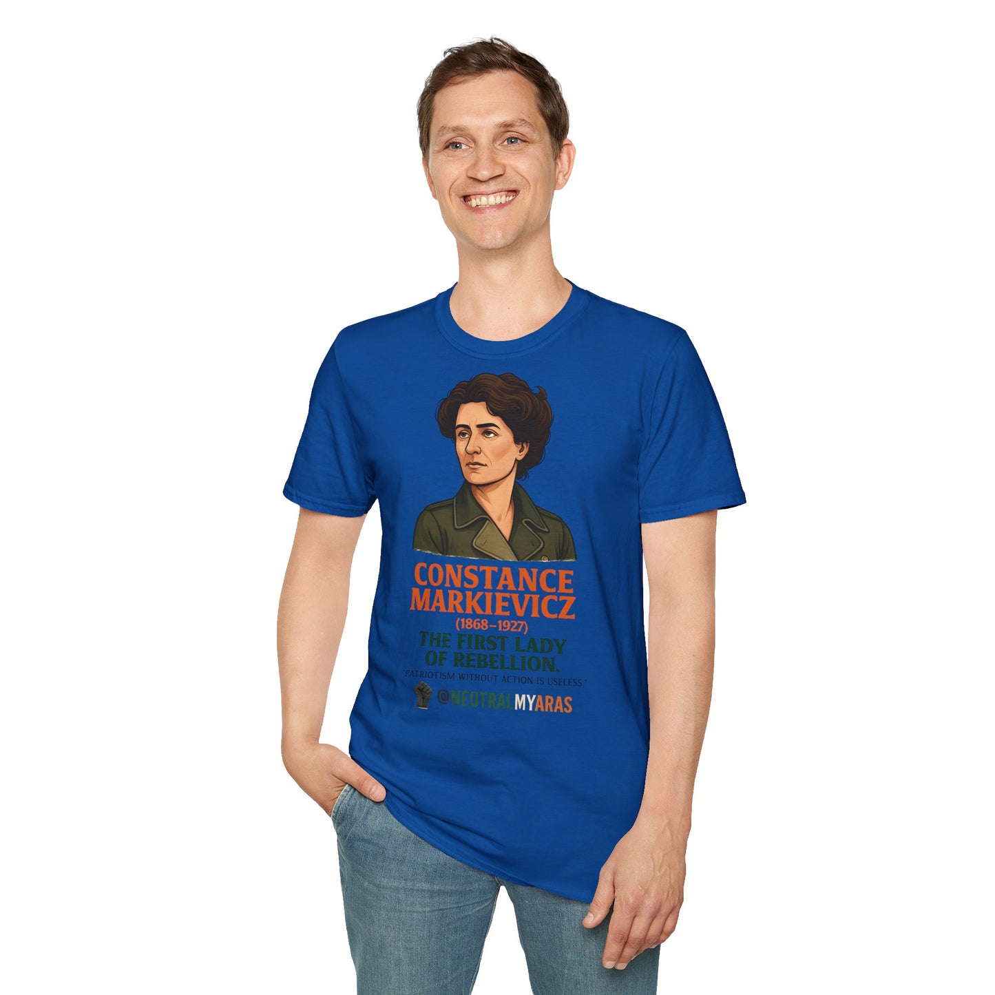 🇮🇪 Constance Markievicz T-Shirt – The First Lady of Rebellion 🇮🇪 Tee