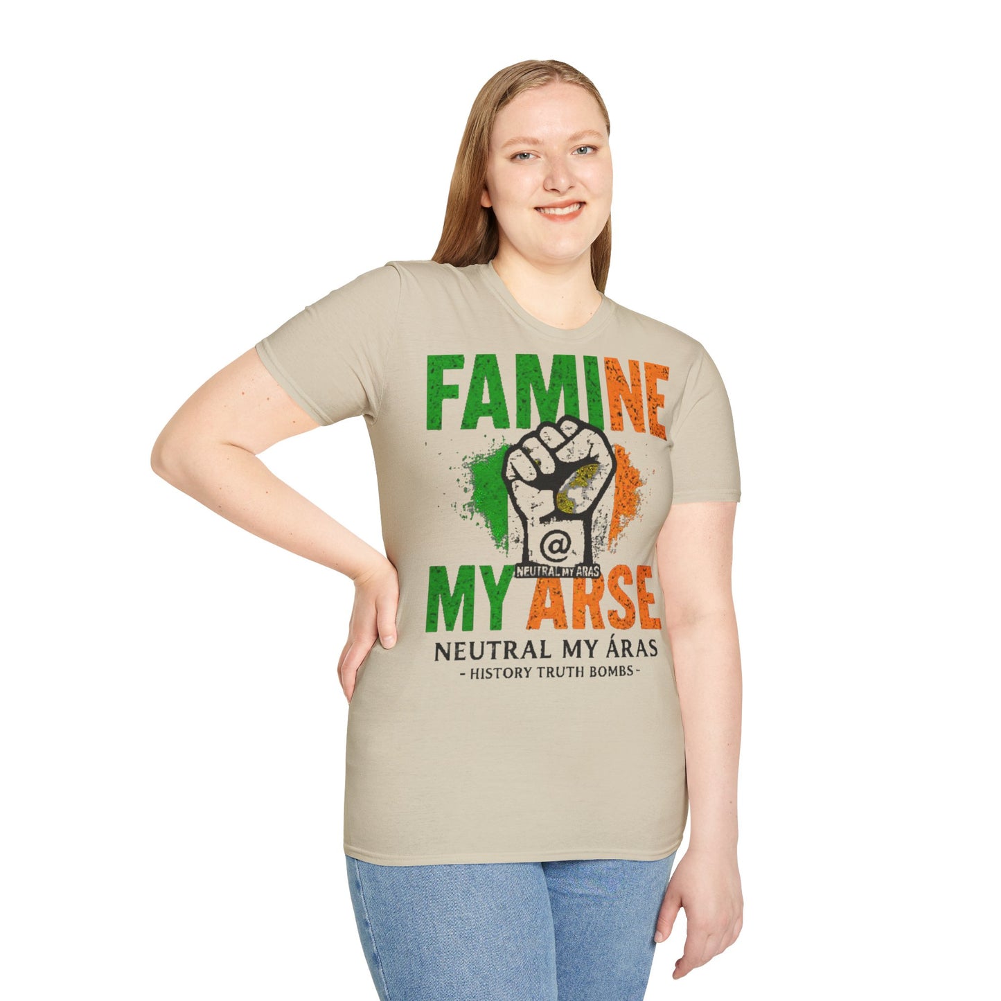 "FAMINE MY ARSE" – The T-Shirt That Speaks Truth, and a Bit of Cheek
