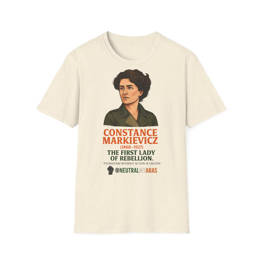 🇮🇪 Constance Markievicz T-Shirt – The First Lady of Rebellion 🇮🇪 Tee