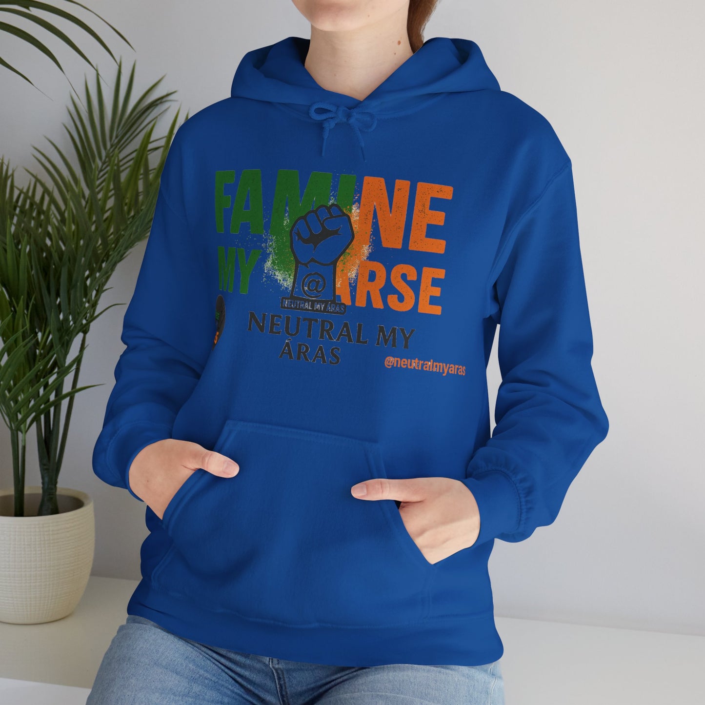 "FAMINE MY ARSE" – The Hoodie That Speaks Truth, and a Bit of Cheek