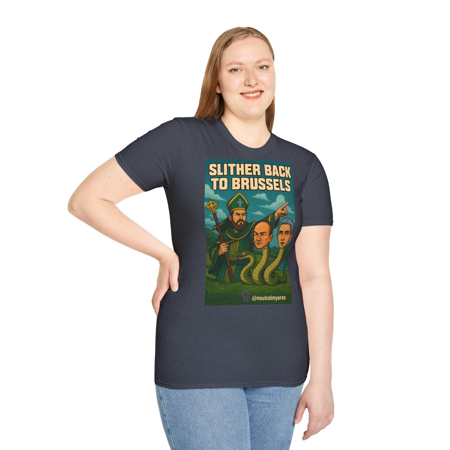 Slither Back to Brussels – St. Patrick vs. The Snakes Tee