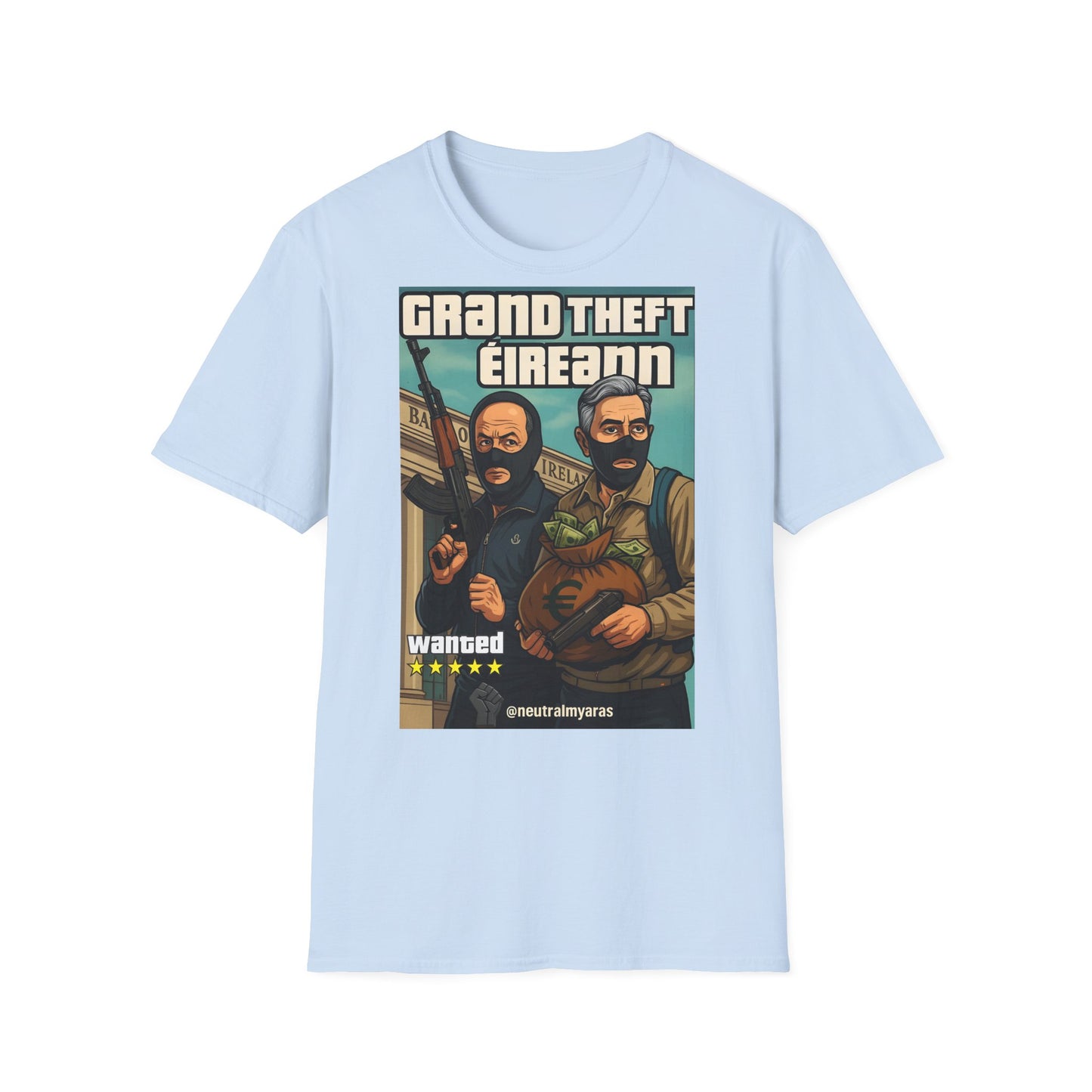 🔥 🚨 GRAND THEFT ÉIREANN 🚨 T-SHIRT ☘️