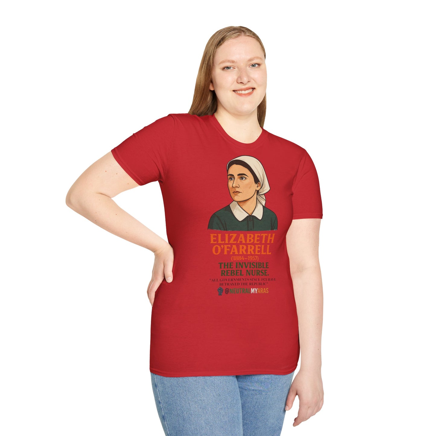 Elizabeth O'Farrell - The Invisible Rebel Nurse Tee