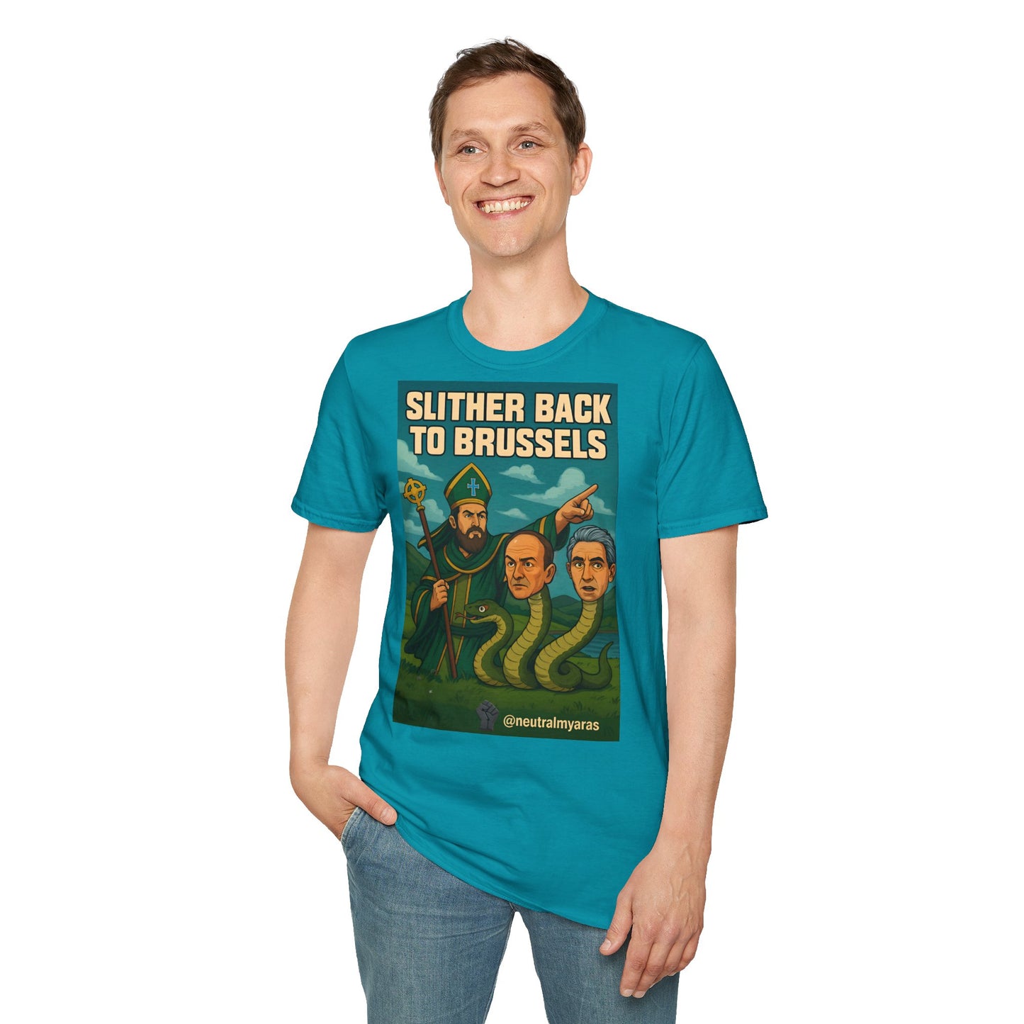 Slither Back to Brussels – St. Patrick vs. The Snakes Tee