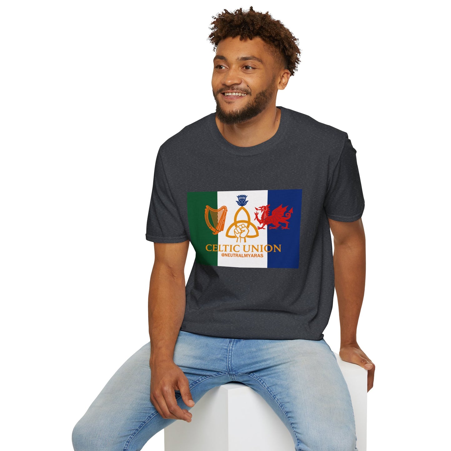 🔥 CELTIC UNION FLAG T-SHIRT ☘️